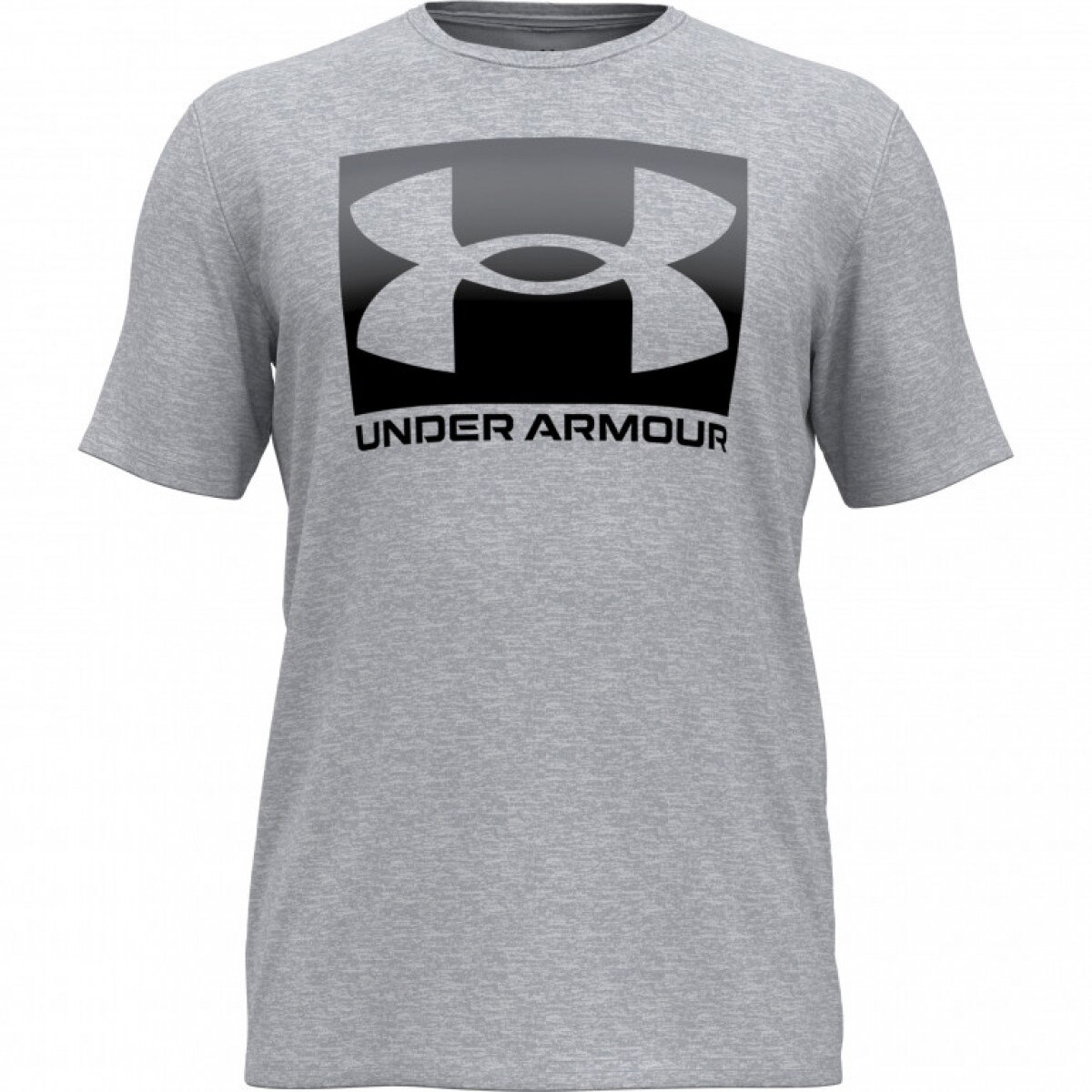 Męski t-shirt z nadrukiem Under Armour UA M Boxed Sports Updated Ss - szary