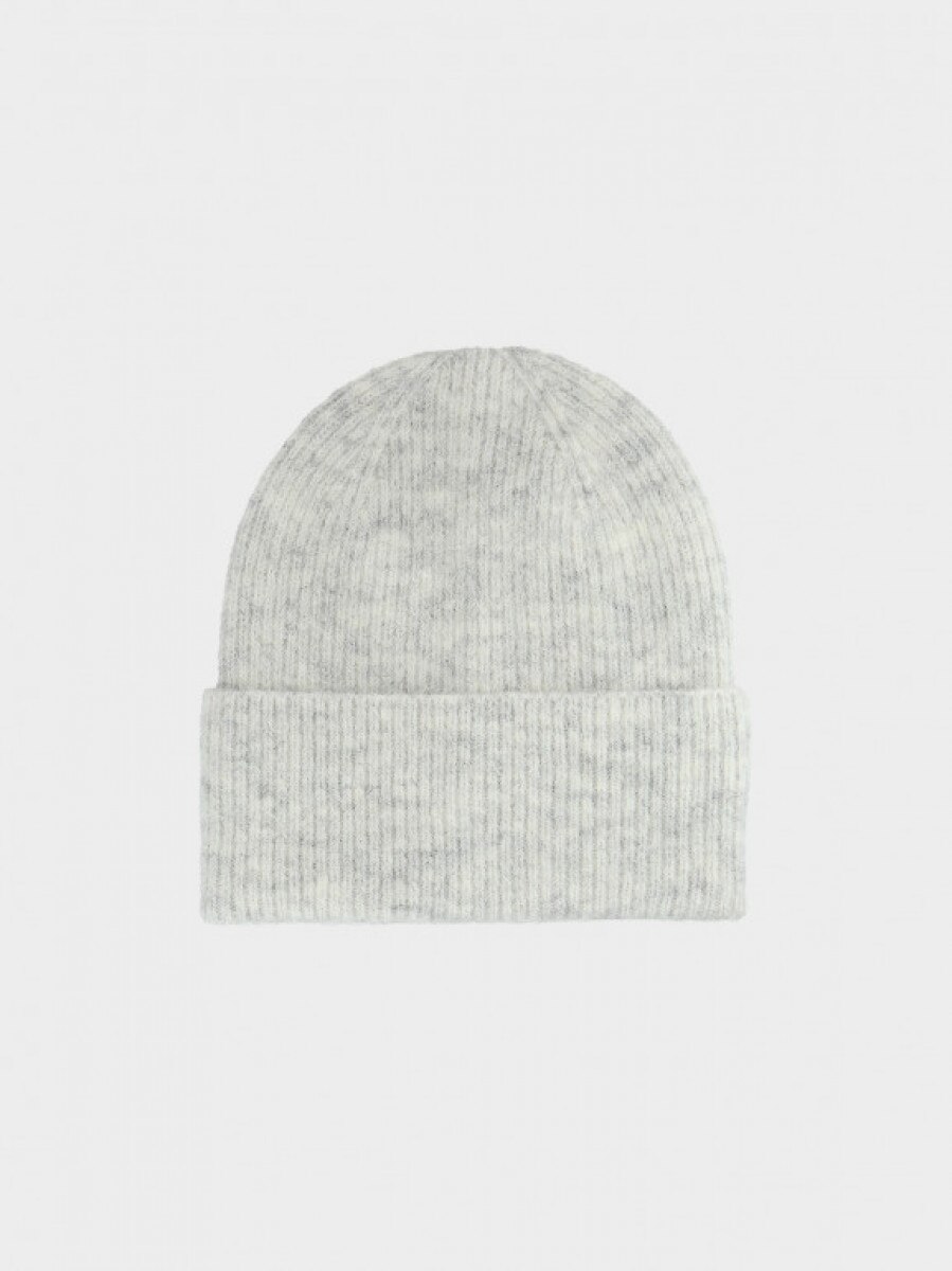 Damska czapka zimowa Outhorn OTHWAW24ACAPF545 - szara