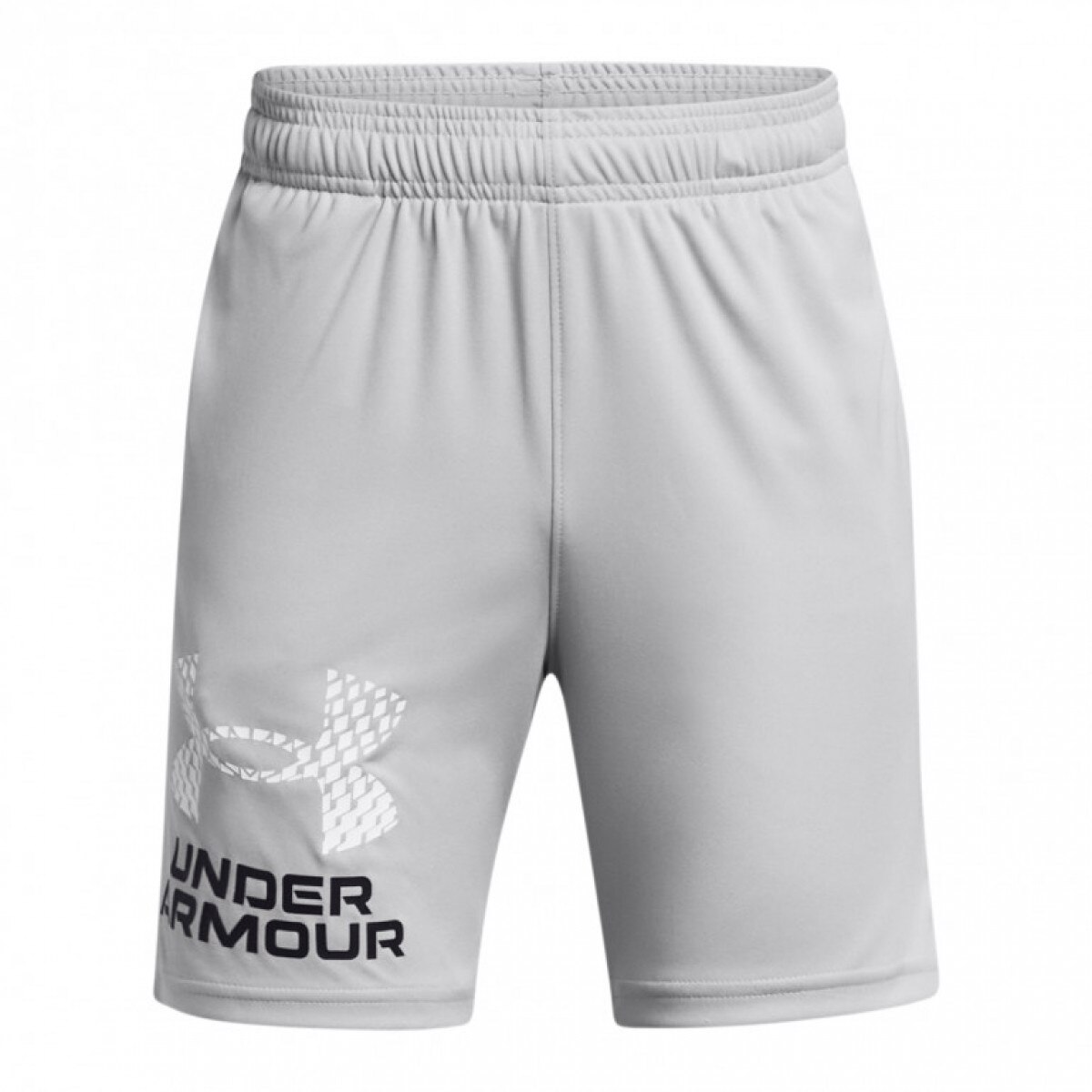 Chłopięce spodenki treningowe Under Armour UA Tech Logo Shorts - szare