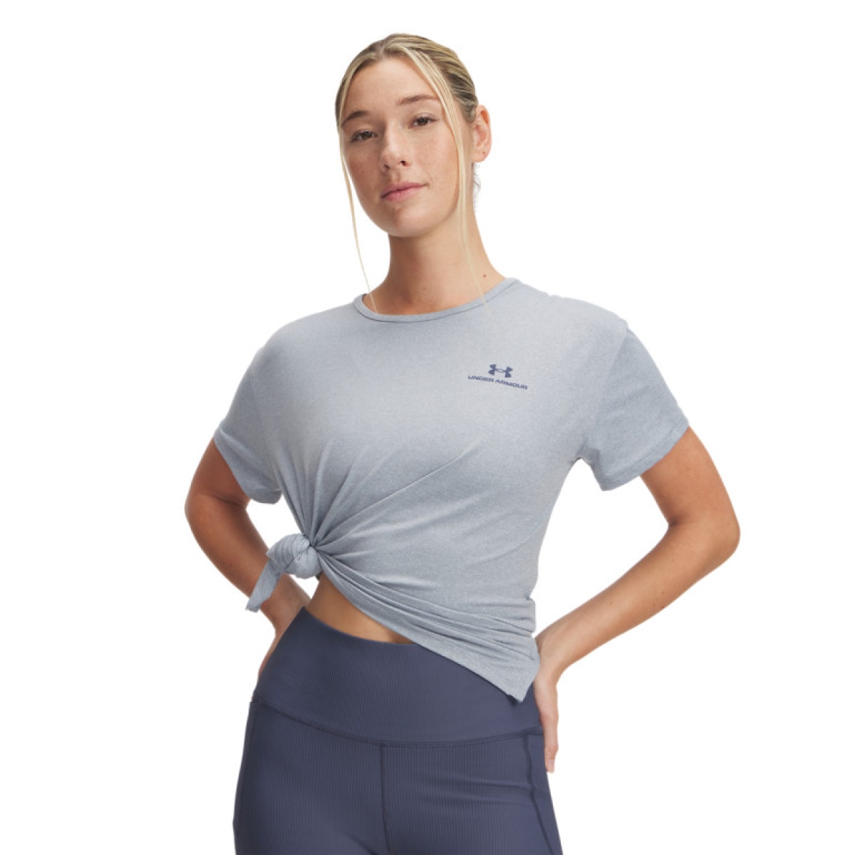 Damska koszulka treningowa Under Armour UA Vanish Energy SS 2.0 - szara