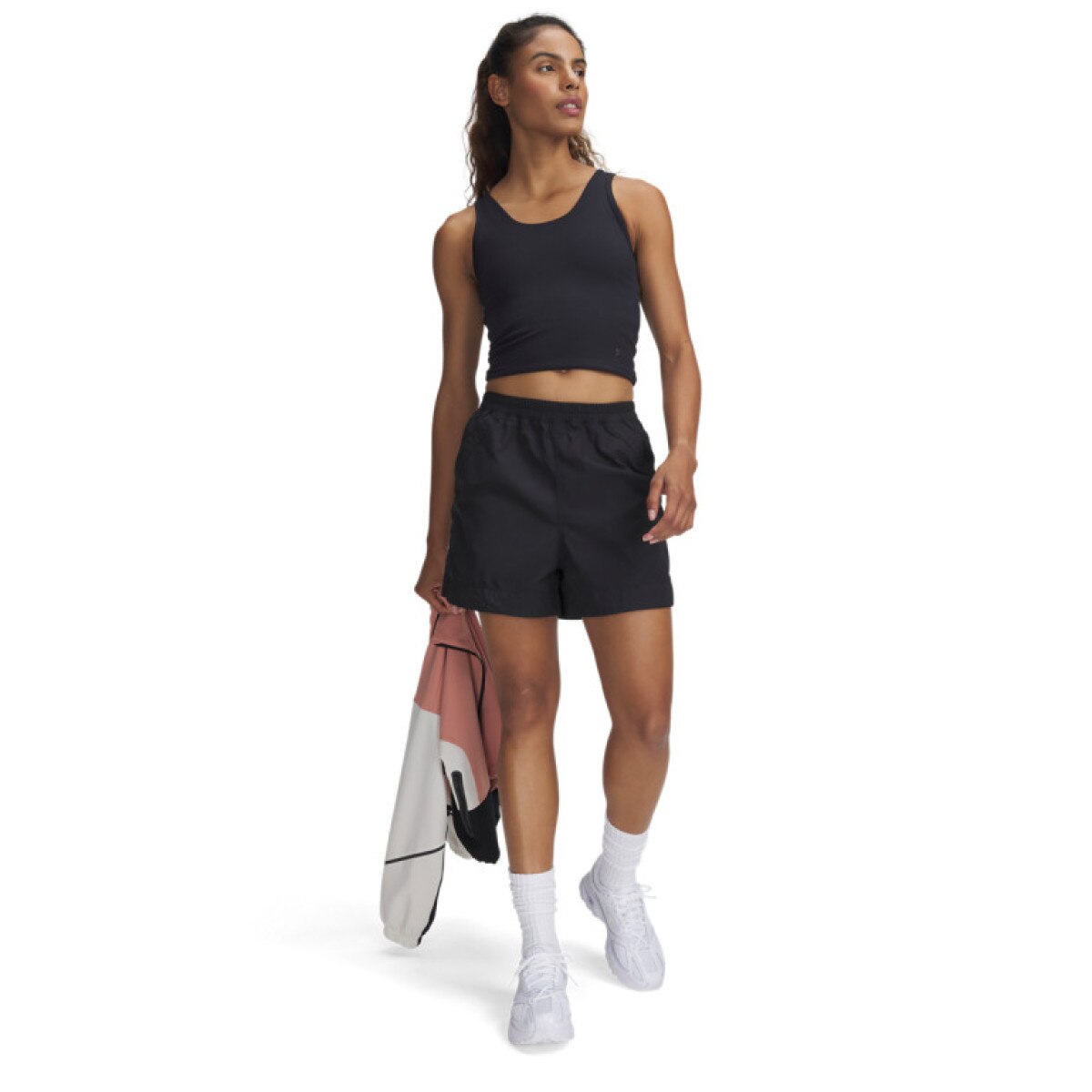 Damskie spodenki treningowe Under Armour UA Unstoppable Utility Short - czarne