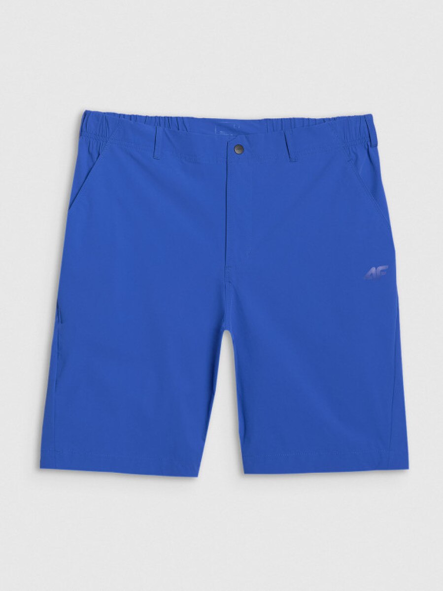 Męskie spodenki trekkingowe 4F 4FWSS25TFSHM0877 - niebieskie