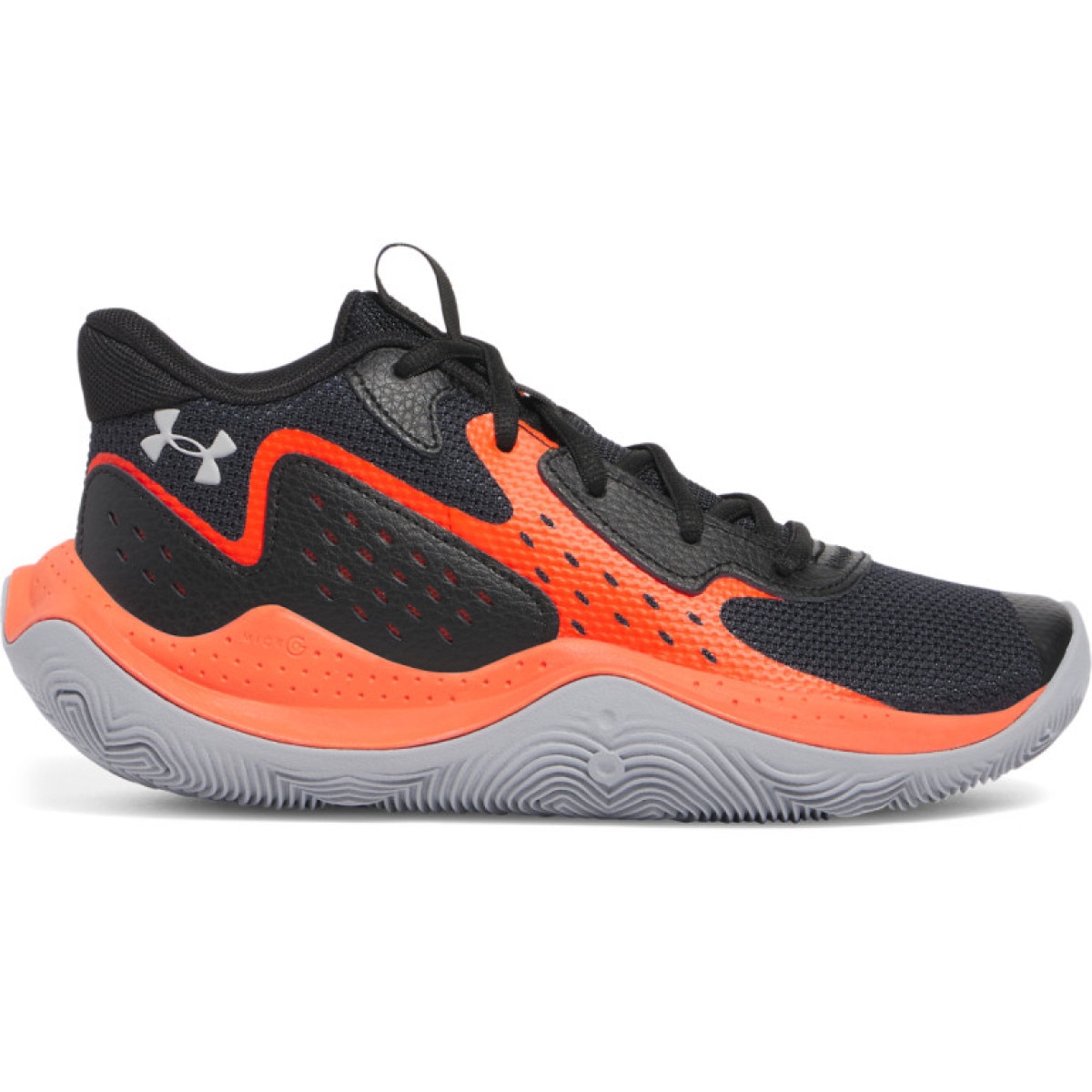 Dziecięce buty do koszykówki Under Armour UA GS JET \'23 - czarne