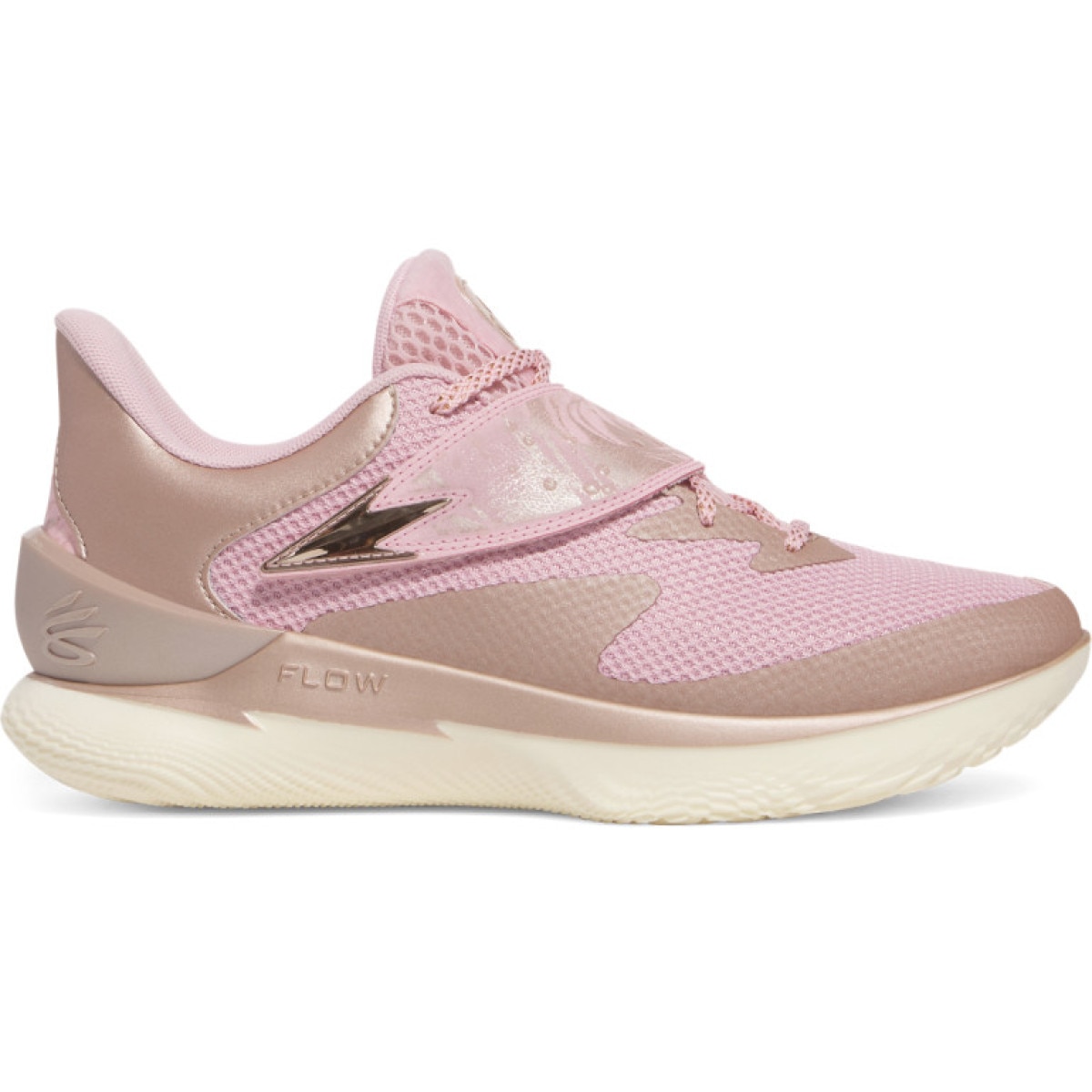 Buty do koszykówki uniseks Under Armour Curry Fox 1 „Reign Rose” - różowe