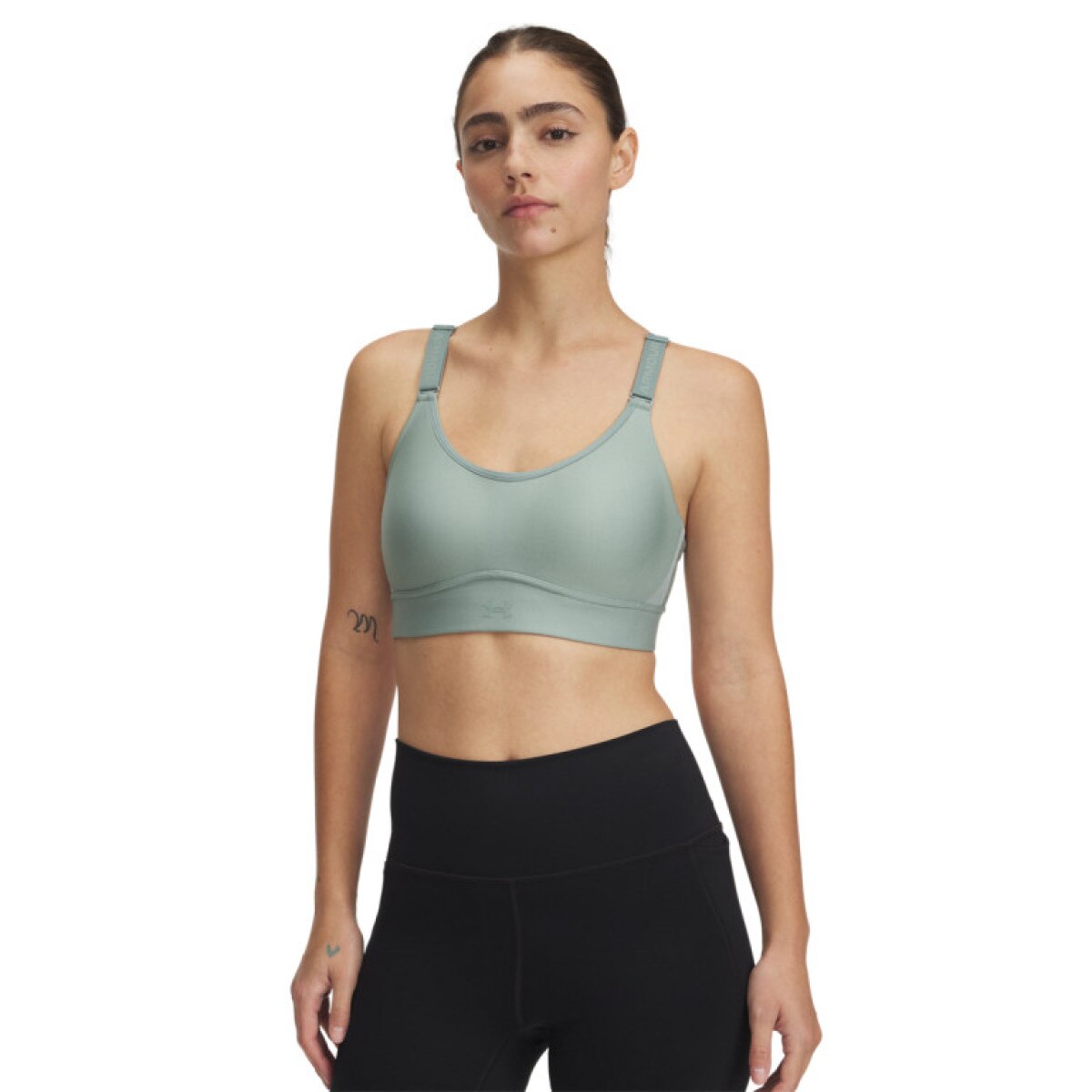 Biustonosz treningowy Under Armour UA Infinity Mid 2.0 Bra - zielony