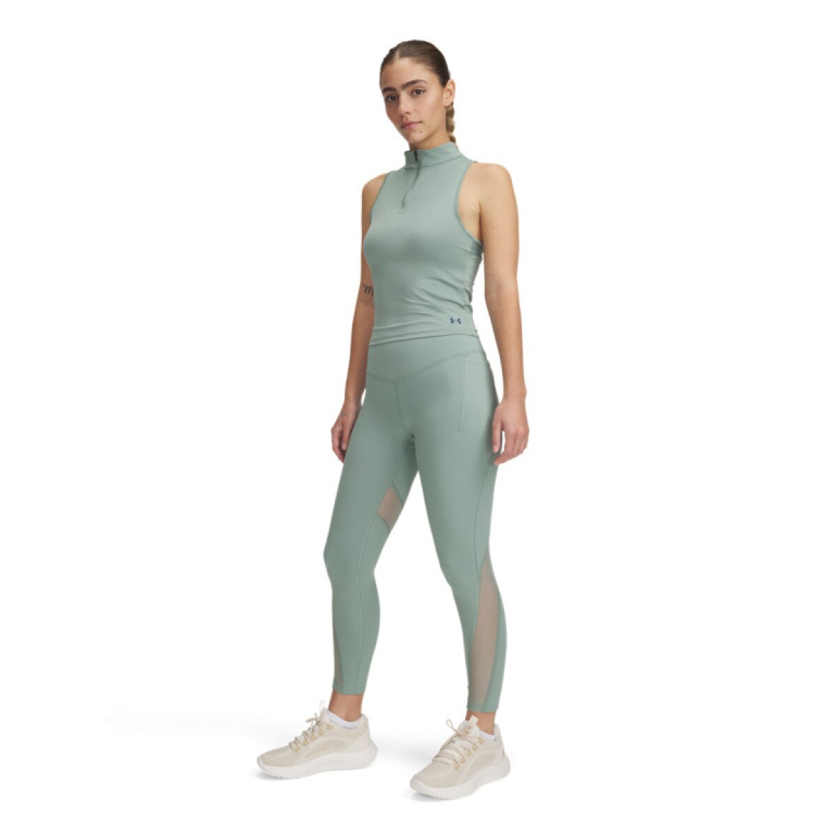 Damski top treningowy Under Armour Vanish Elite Vent Tank - zielony