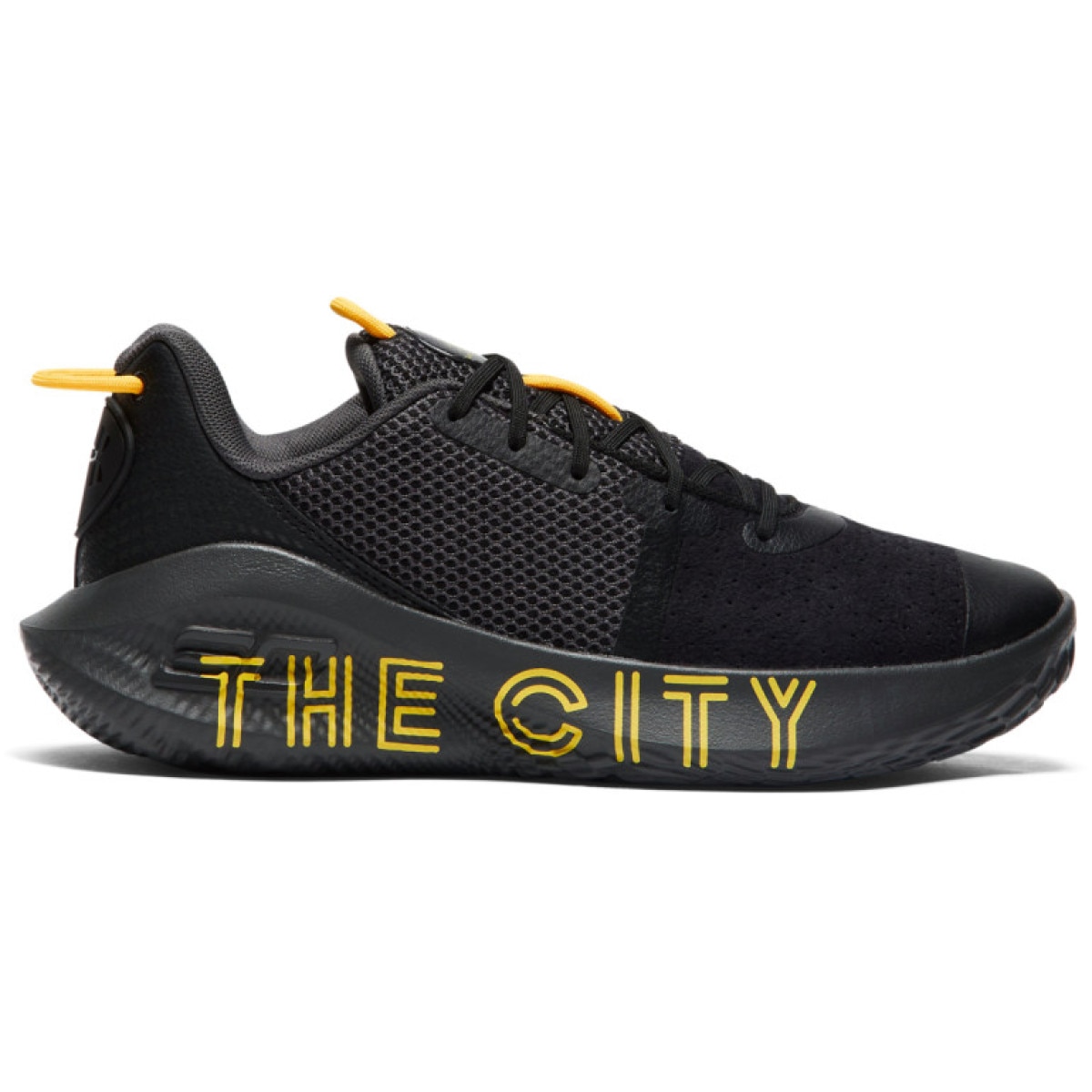 Buty do koszykówki uniseks Under Armour Curry 6 FloTro „The City”- czarne