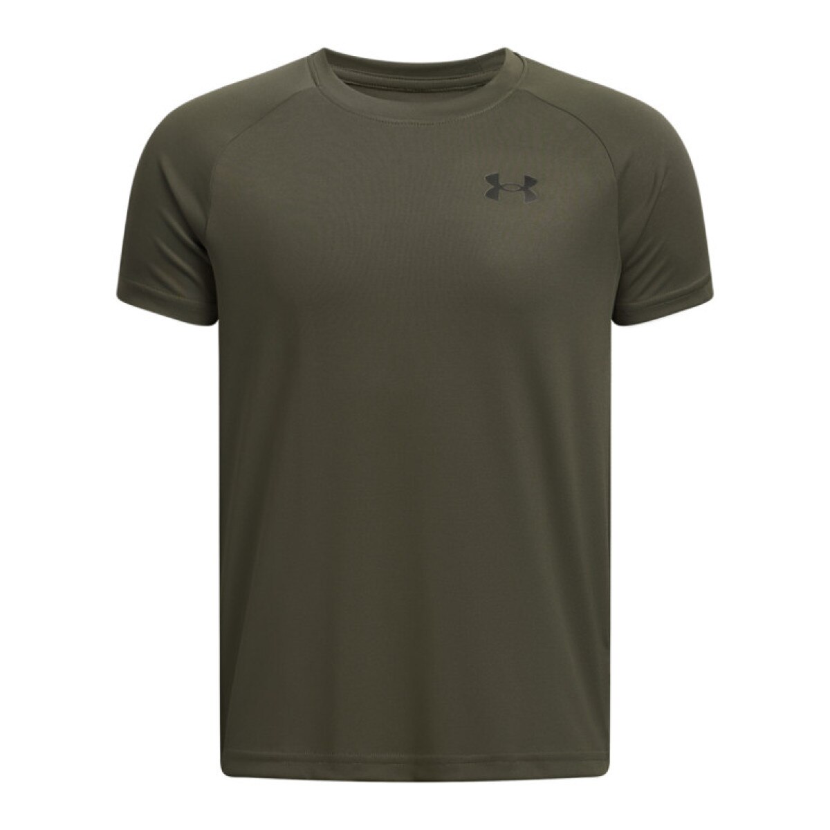 Chłopięca koszulka treningowa Under Armour UA Tech 2.0 SS - oliwkowa/khaki