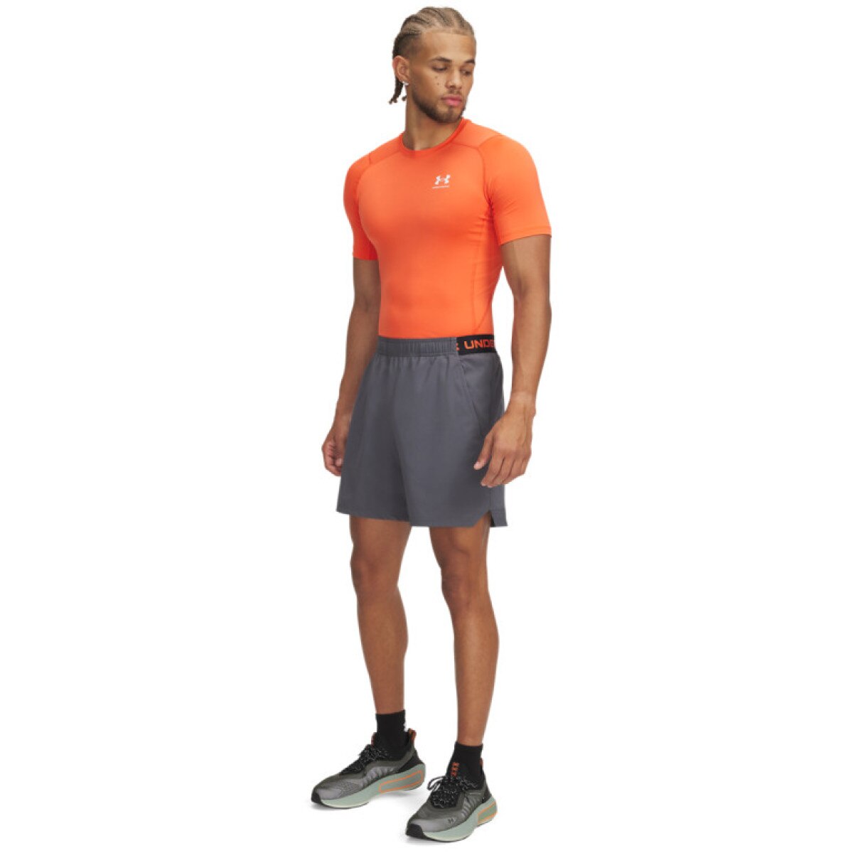 Męskie spodenki treningowe Under Armour UA Vanish Woven 6in Shorts - szare