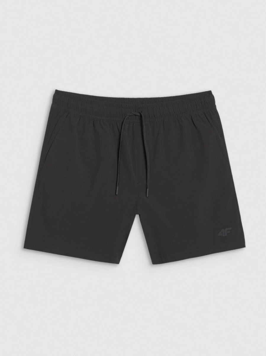 Męskie spodenki plażowe 4F 4FWSS25UBDSM134 - czarne