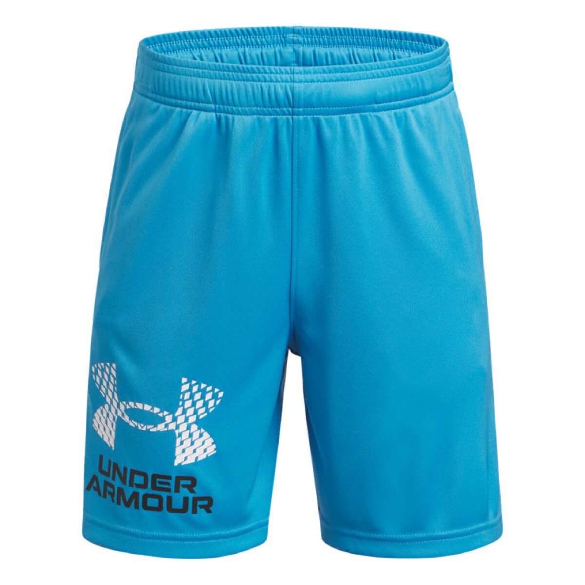 Chłopięce spodenki treningowe Under Armour UA Tech Logo Shorts - niebieskie