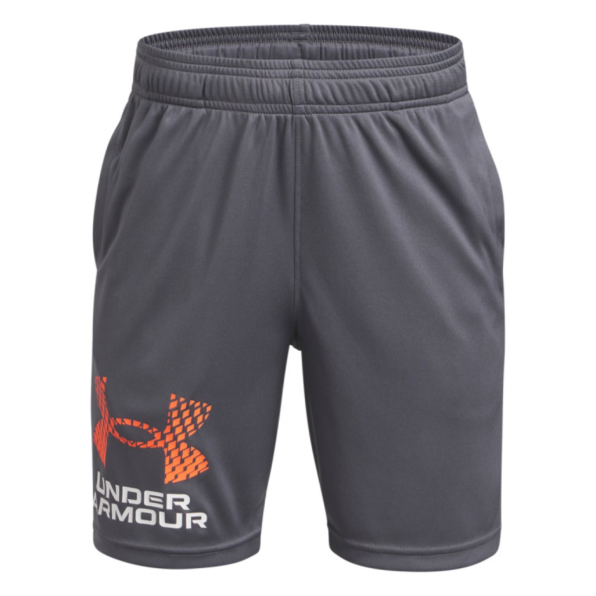 Chłopięce spodenki treningowe Under Armour UA Tech Logo Shorts - szare