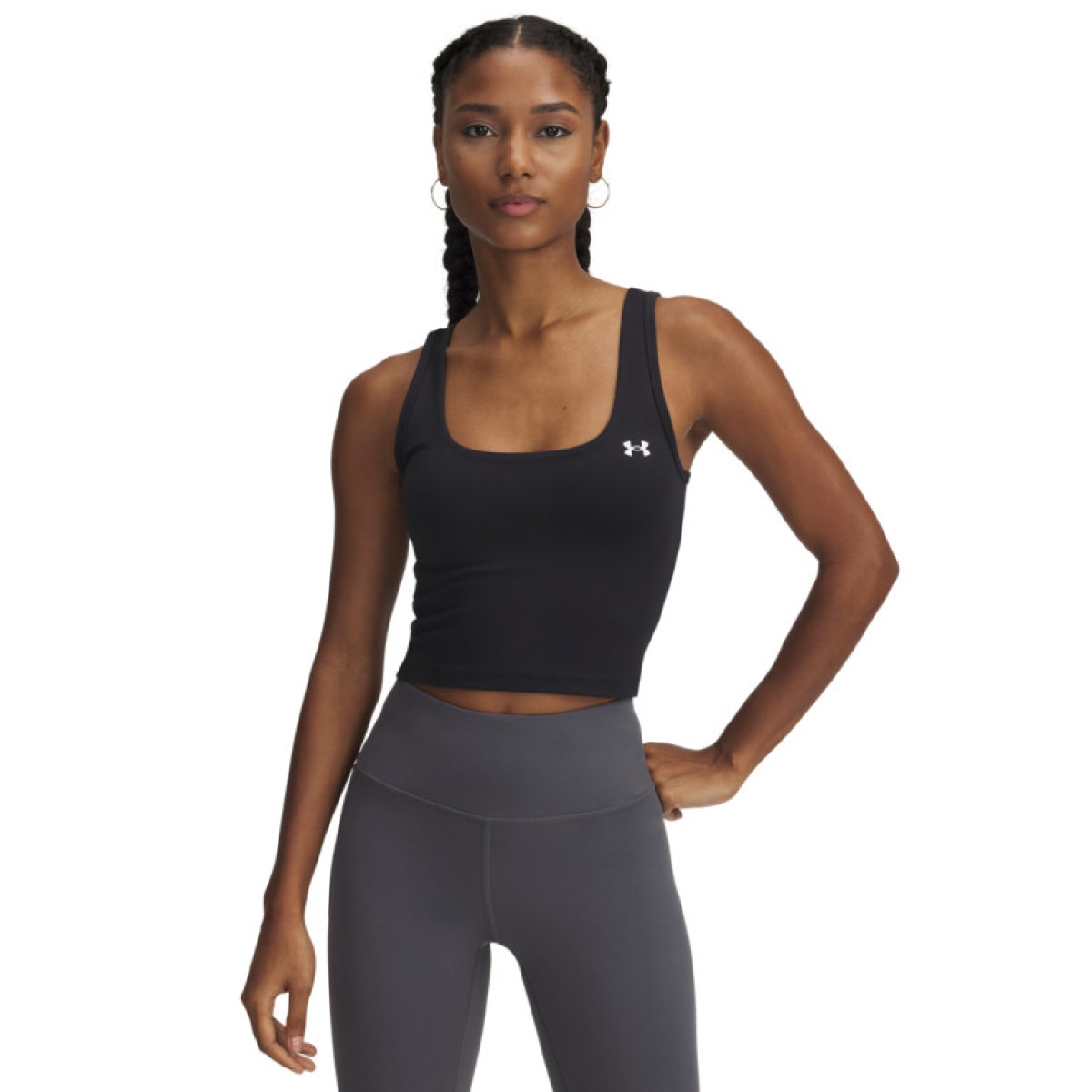 Damski top treningowy Under Armour Motion Tank Emea - czarny
