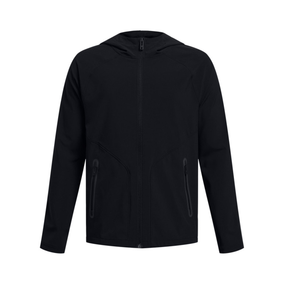 Chłopięca bluza treningowa rozpinana z kapturem Under Armour UA B Unstoppable Full Zip - czarna