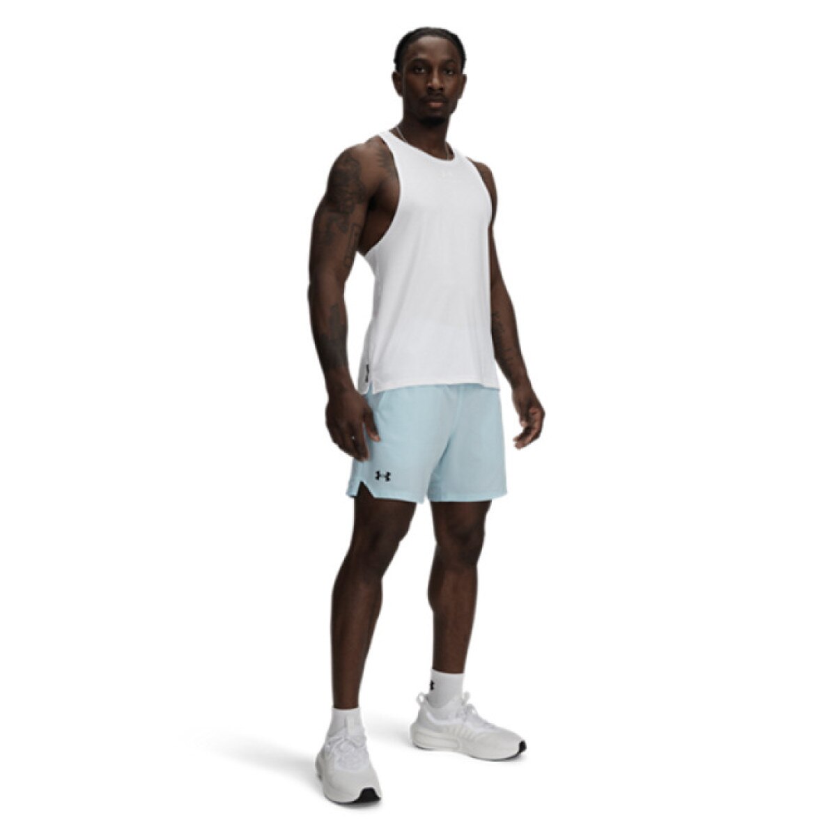 Męskie spodenki treningowe Under Armour UA Vanish Woven 6in Shorts - zielone