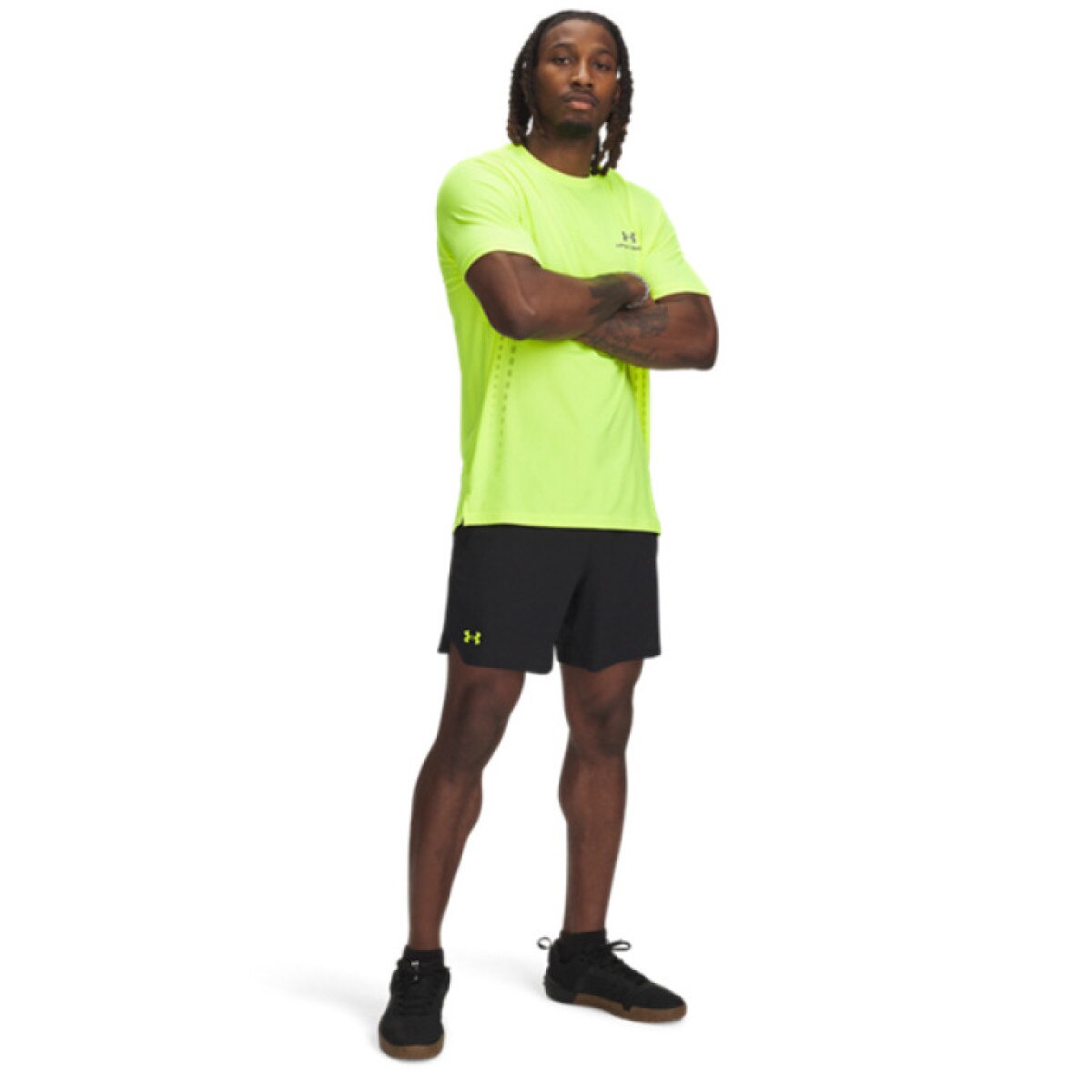 Męskie spodenki treningowe Under Armour UA Vanish Woven 6in Shorts - czarne