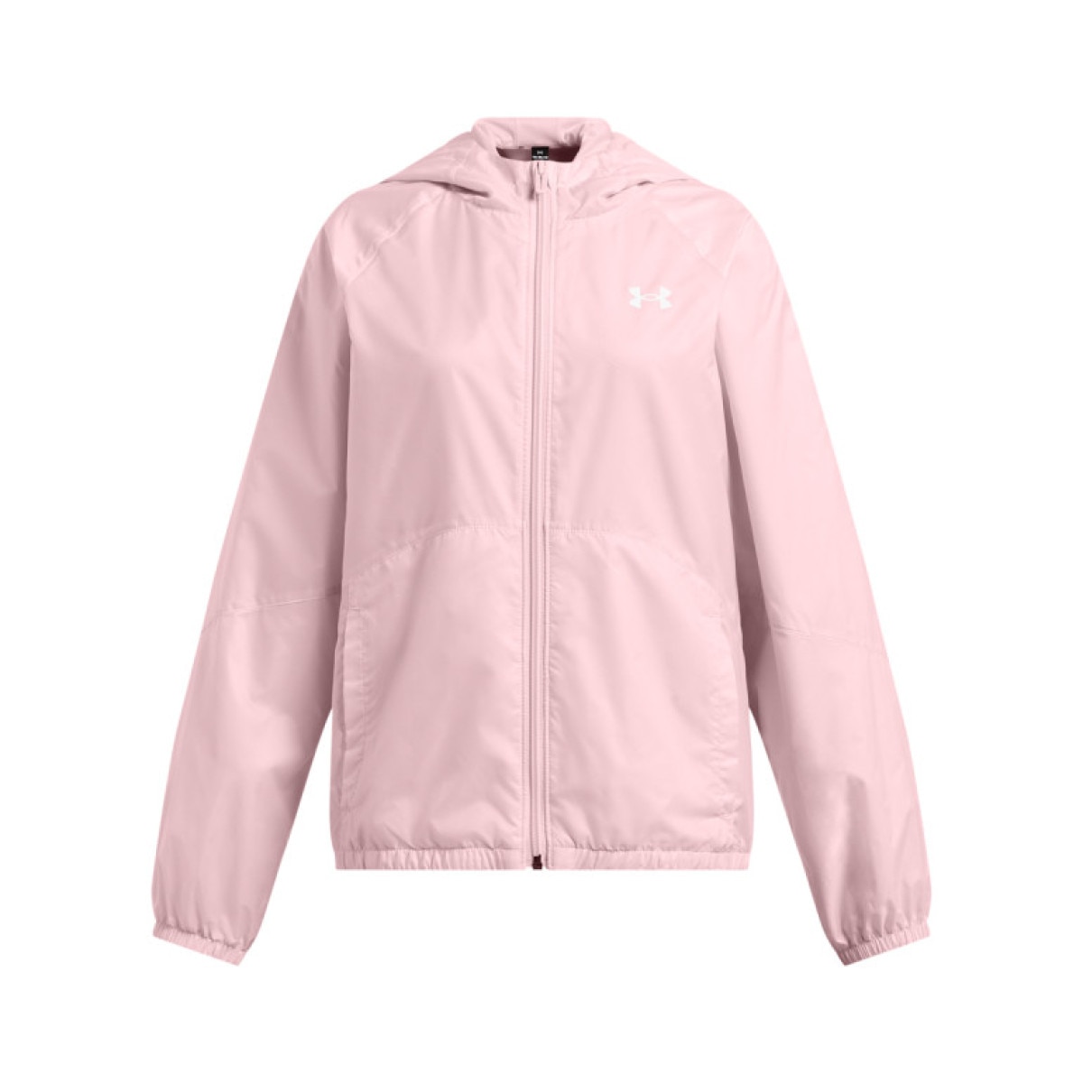 Dziewczęca kurtka wiatrówka Under Armour UA Sport Windbreaker Jkt - różowa