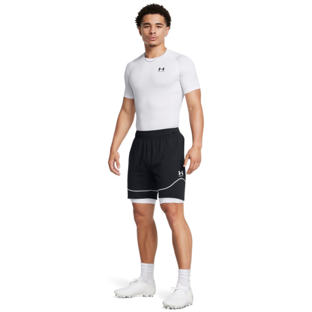 Męskie spodenki treningowe Under Armour UA M\'s Challenger Pro Train Short - czarne