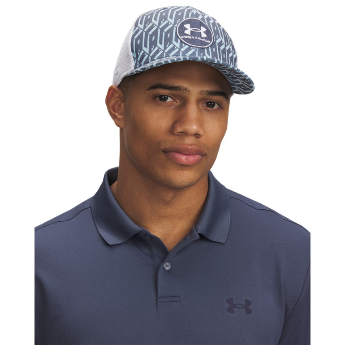 Męska czapka z daszkiem Under Armour M Iso-chill Drive Mid STR - multikolor