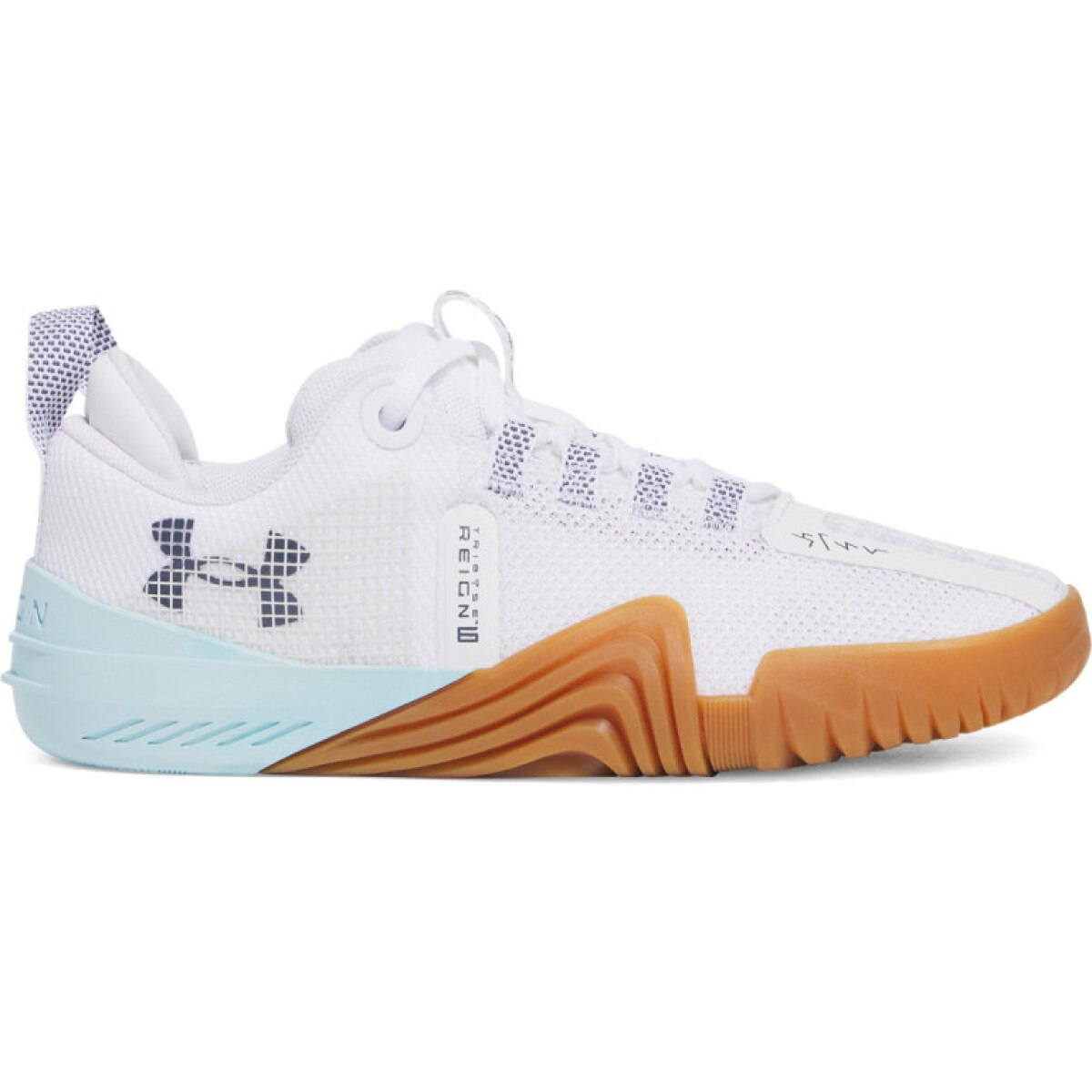 Damskie buty treningowe crossfit Under Armour UA W TriBase Reign 6 - białe
