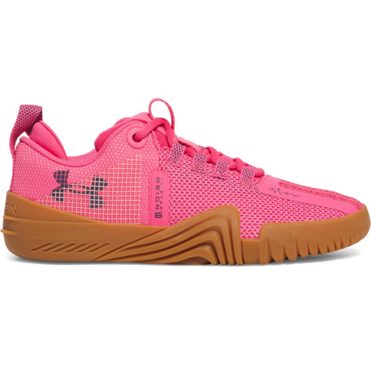 Damskie buty treningowe crossfit Under Armour UA W TriBase Reign 6 - różowe