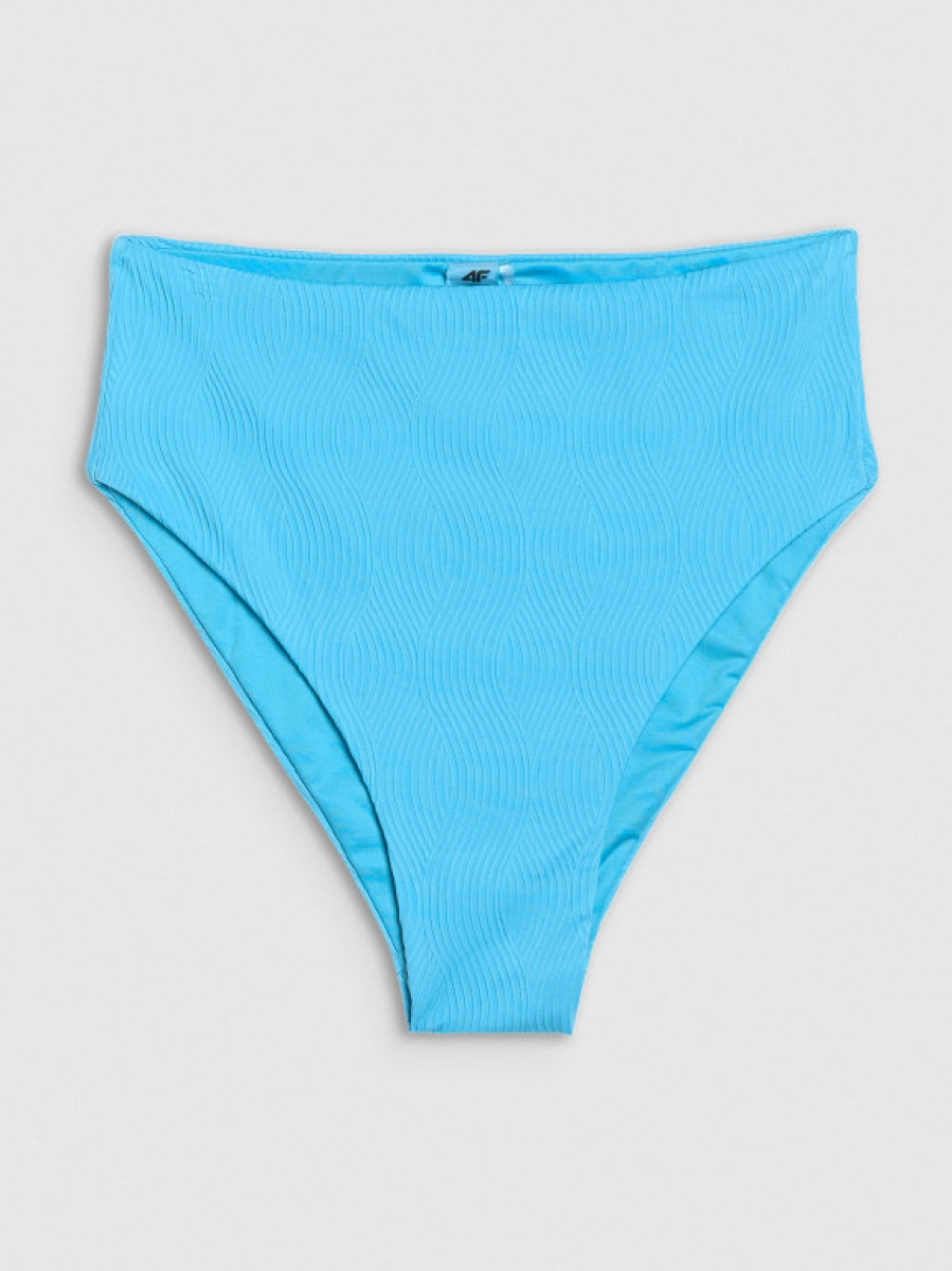Damski kostium kąpielowy (dół) 4F 4FRSS25UBKBF085 - niebieski