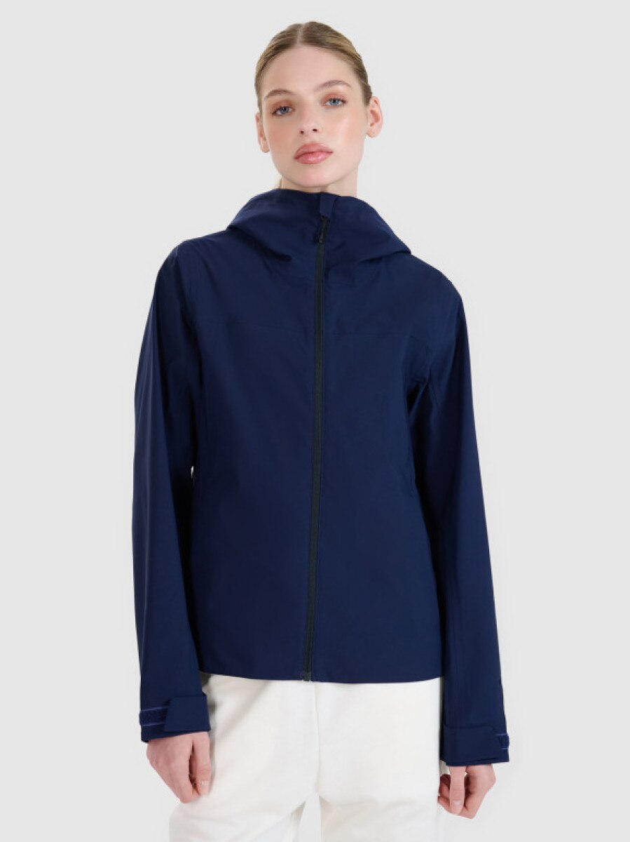 Damska kurtka przejściowa 4F 4FWSS25TTJAF702 - granatowa
