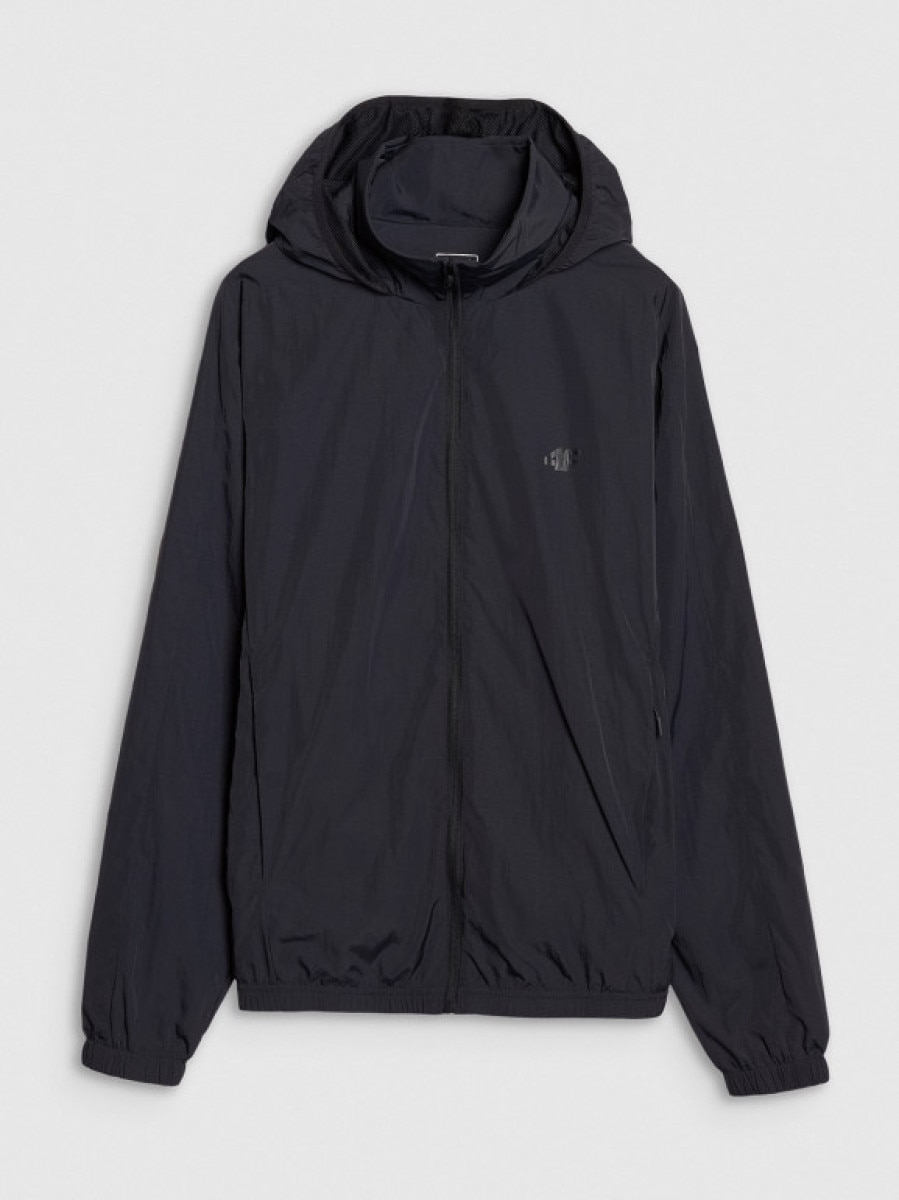 Męska kurtka przejściowa 4F 4FWSS25TJACM193 - czarna