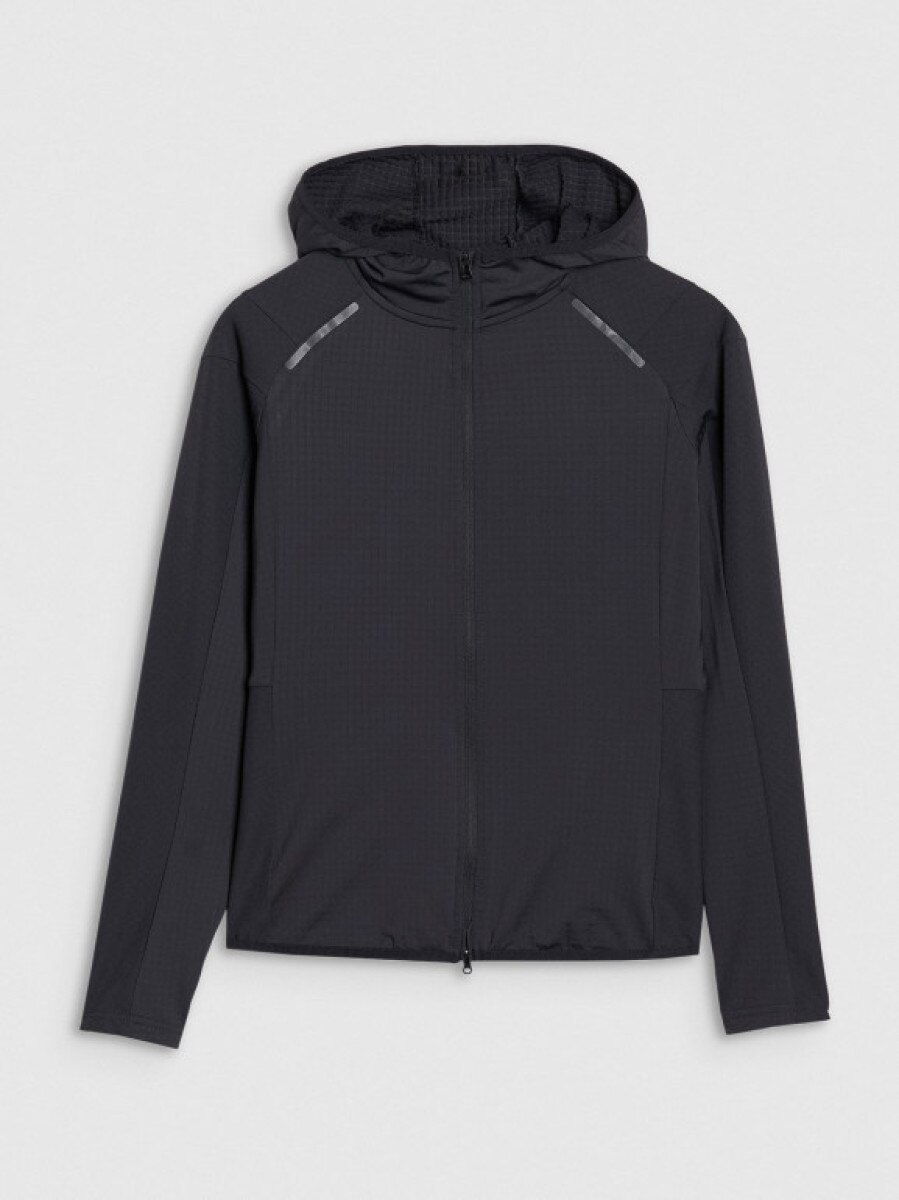 Damska bluza rowerowa 4F 4FWSS25TFSWF486 - czarna