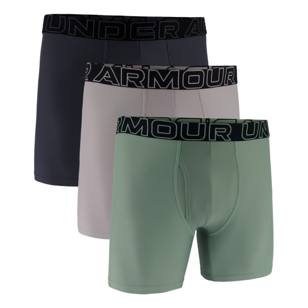 Męska bielizna treningowa (3-pack) Under Armour M UA Perf Tech 6in - multikolor