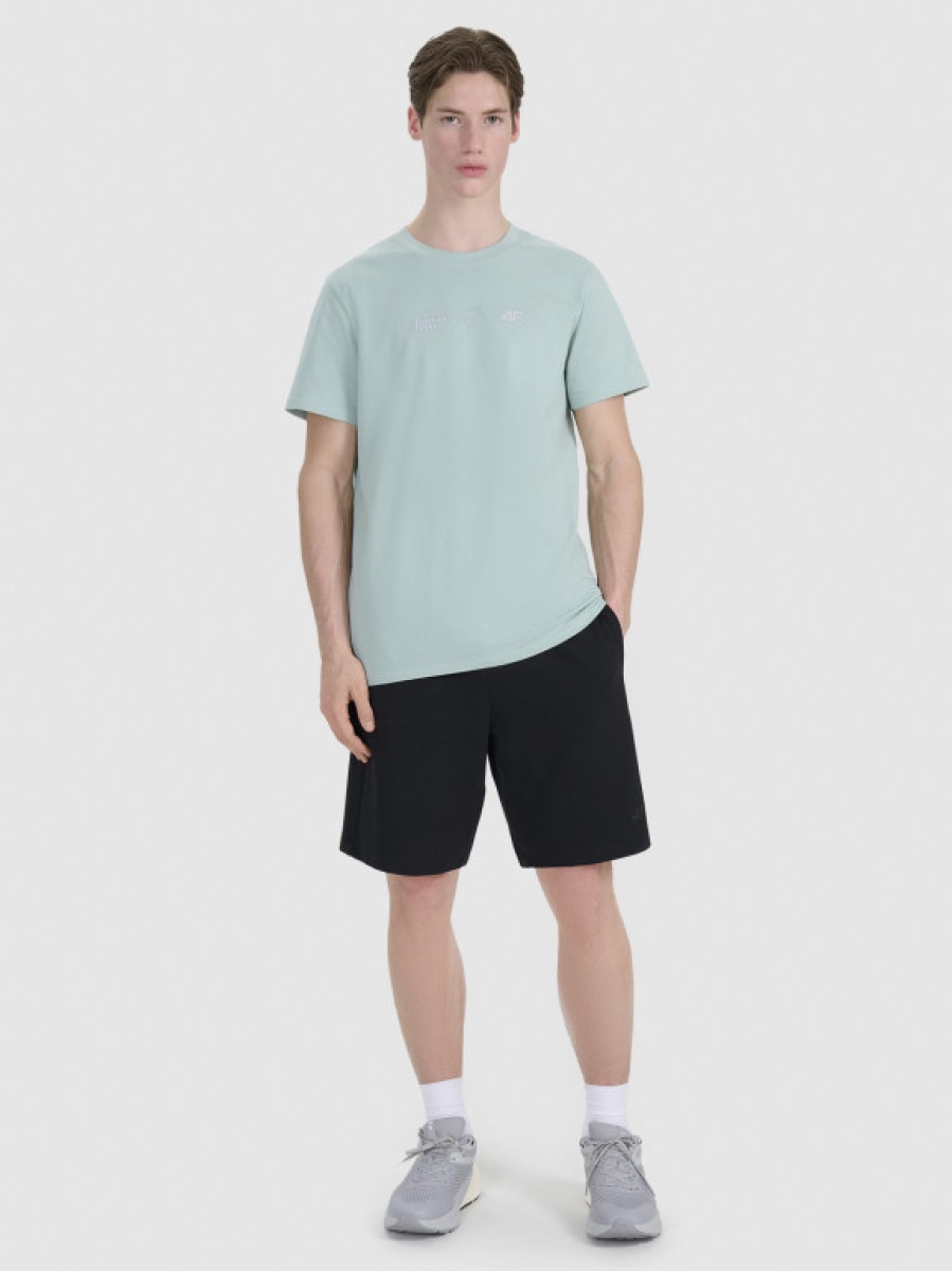 Męskie spodenki casual 4F 4FRSS25TSHOM746 - czarne