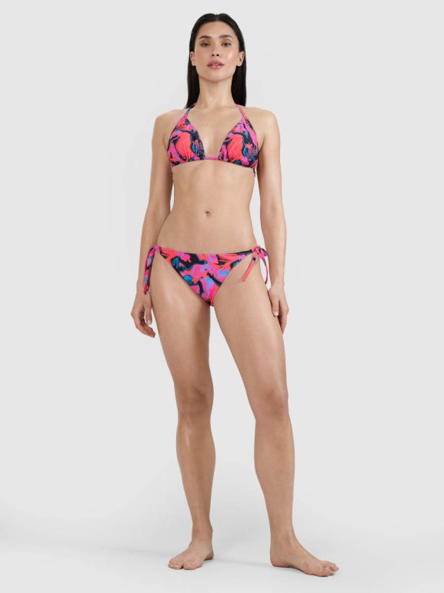 Damski kostium kąpielowy (dół) 4F 4FWSS25UBKBF076 - multikolor