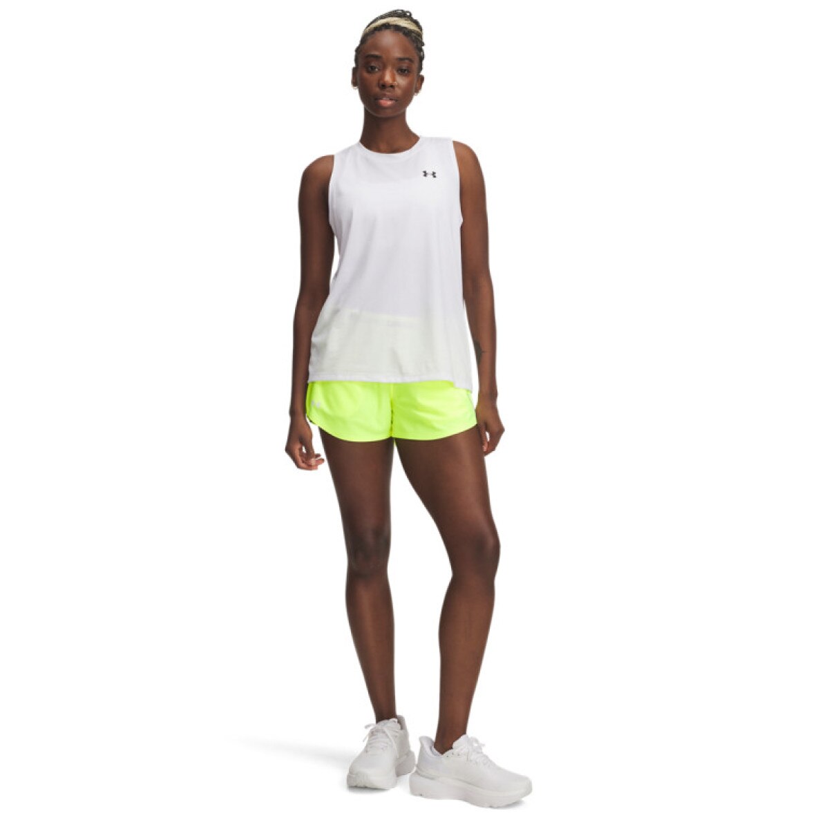 Damskie spodenki treningowe Under Armour Tech Play Up Shorts - zielone