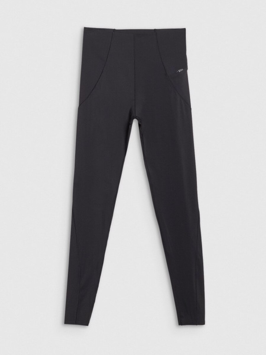 Damskie legginsy treningowe 4F x Anna Lewandowska 4FALSSS25TFTIF384 - czarne