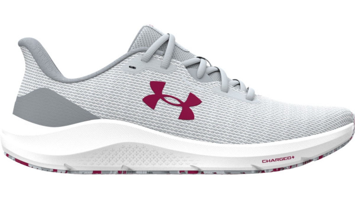 Damskie buty do biegania Under Armour UA W Charged Pursuit 4 - szare