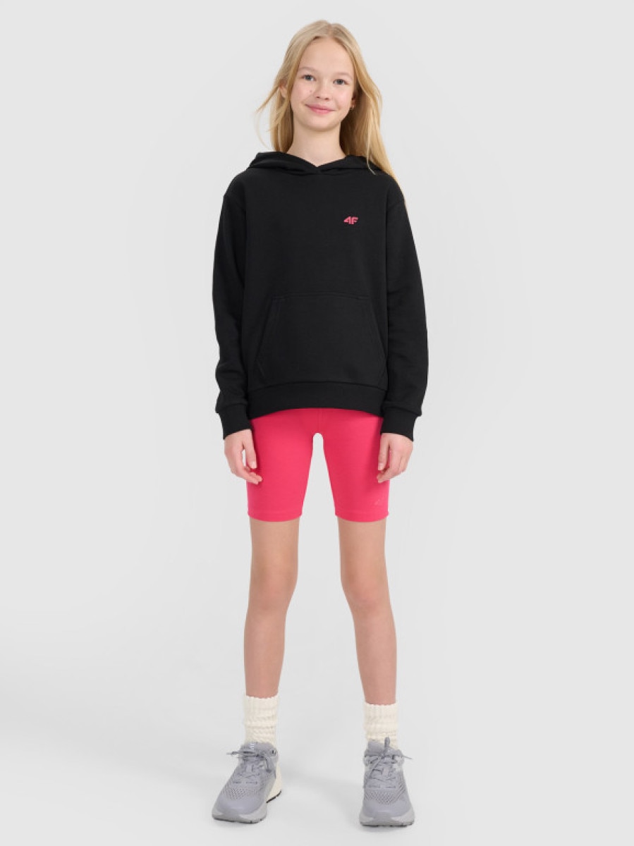 Dziewczęce kolarki treningowe 4F 4FFJWSS25TSTIF014 - różowe