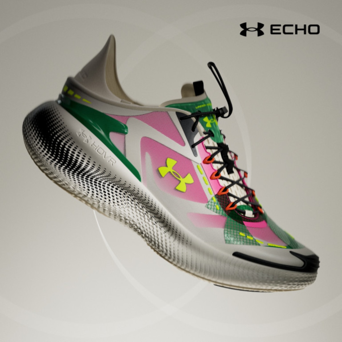 Sneakersy sportowe uniseks Under Armour UA Echo - multikolor