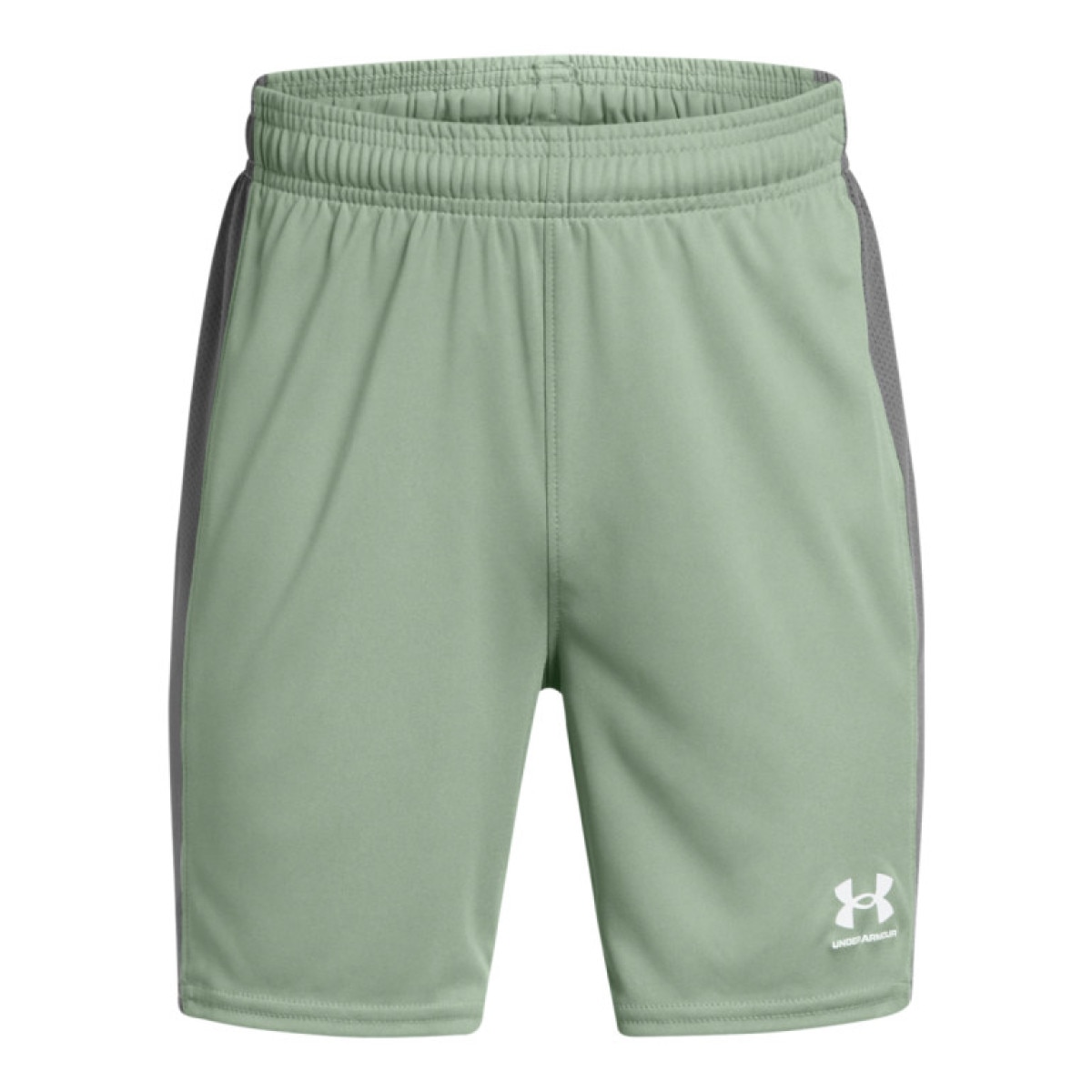 Chłopięce spodenki treningowe Under Armour UA B\'s Ch. Knit Short - zielone