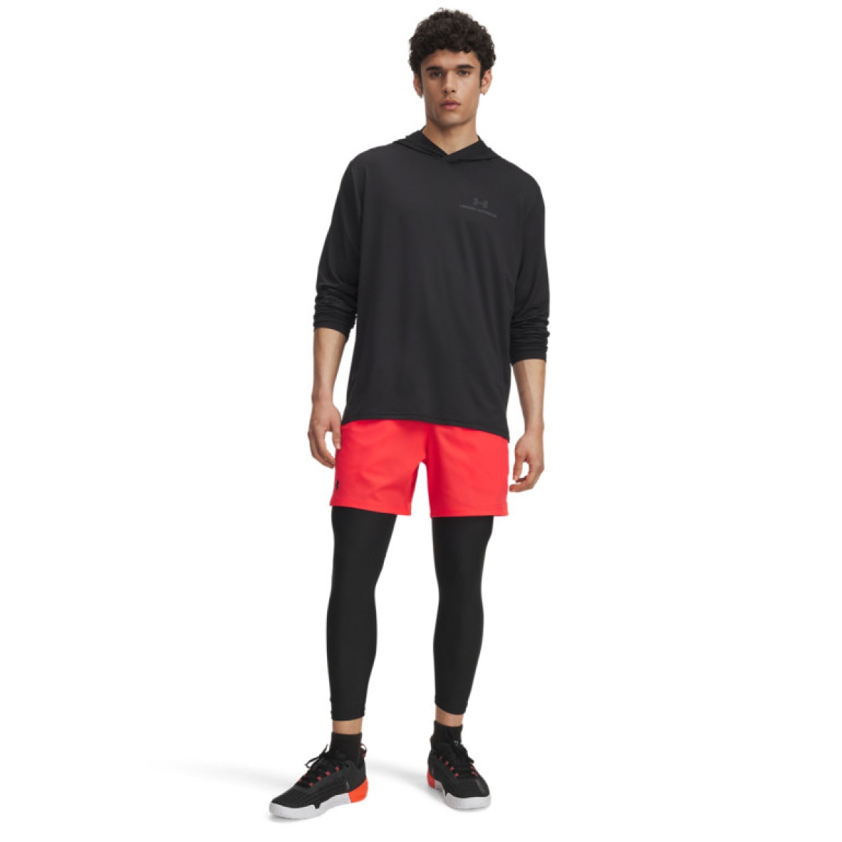 Męskie spodenki treningowe Under Armour UA Vanish Woven 6in Shorts - czerwone