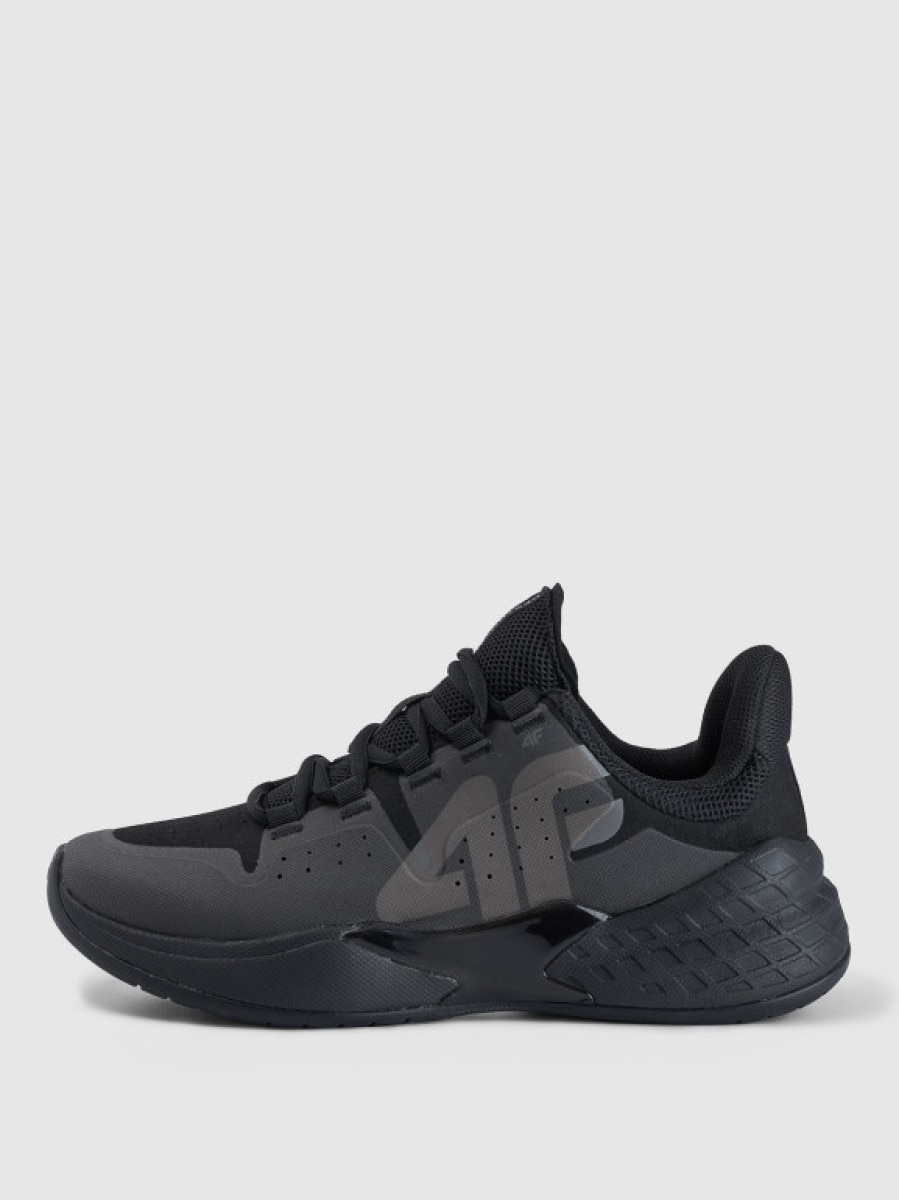 Męskie buty halowe 4F Destroyer 4FRSS25FSPOM165 - czarne