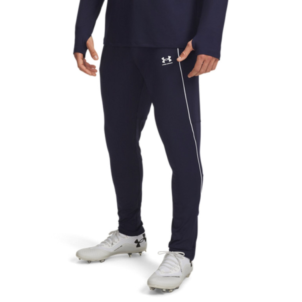 Męskie spodnie treningowe Under Armour UA M Challenger Training Pnt - granatowe