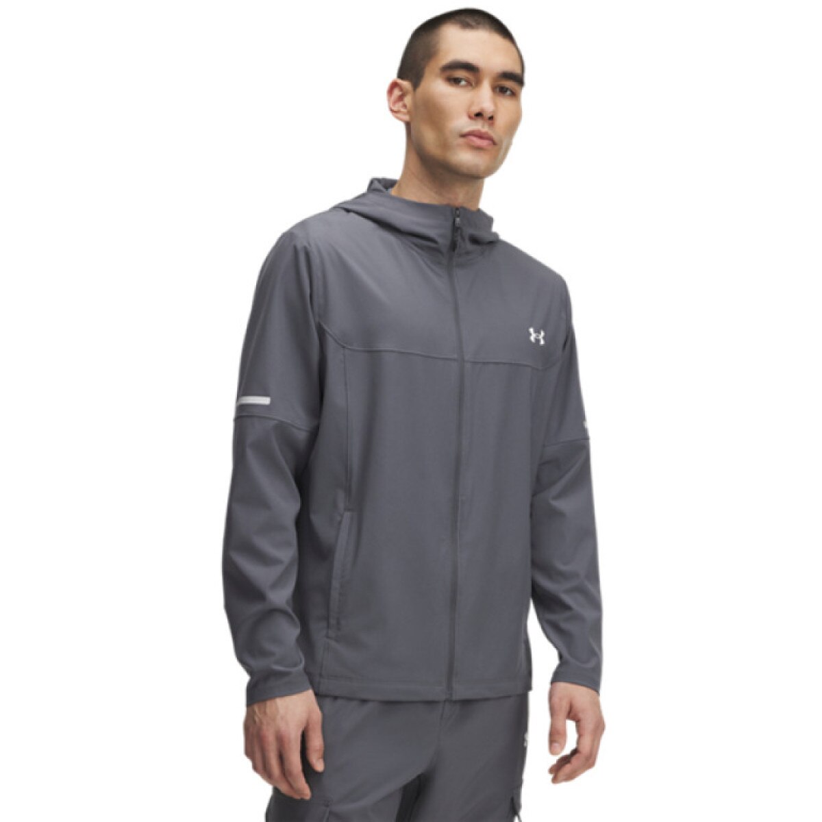 Męska kurtka treningowa Under Armour UA Tech Utility Woven - szara