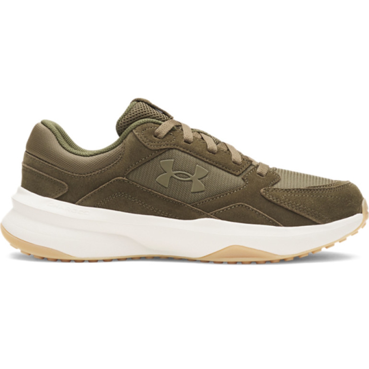 Męskie buty treningowe Under Armour UA Edge SUEDE - khaki