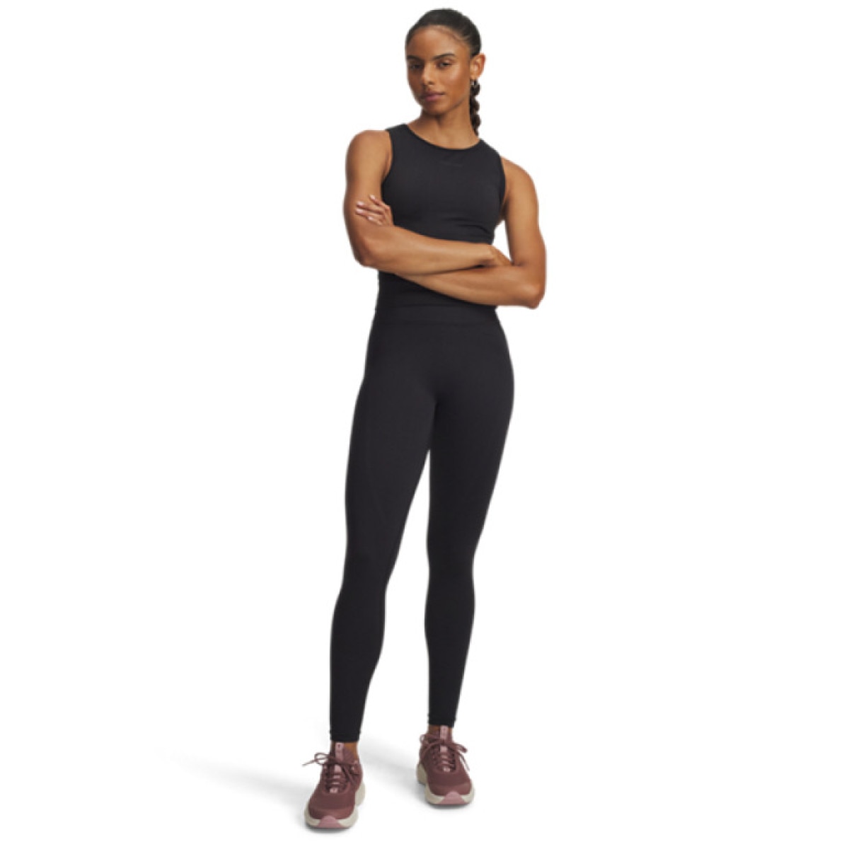 Damskie legginsy treningowe Under Armour Project Rock - czarne