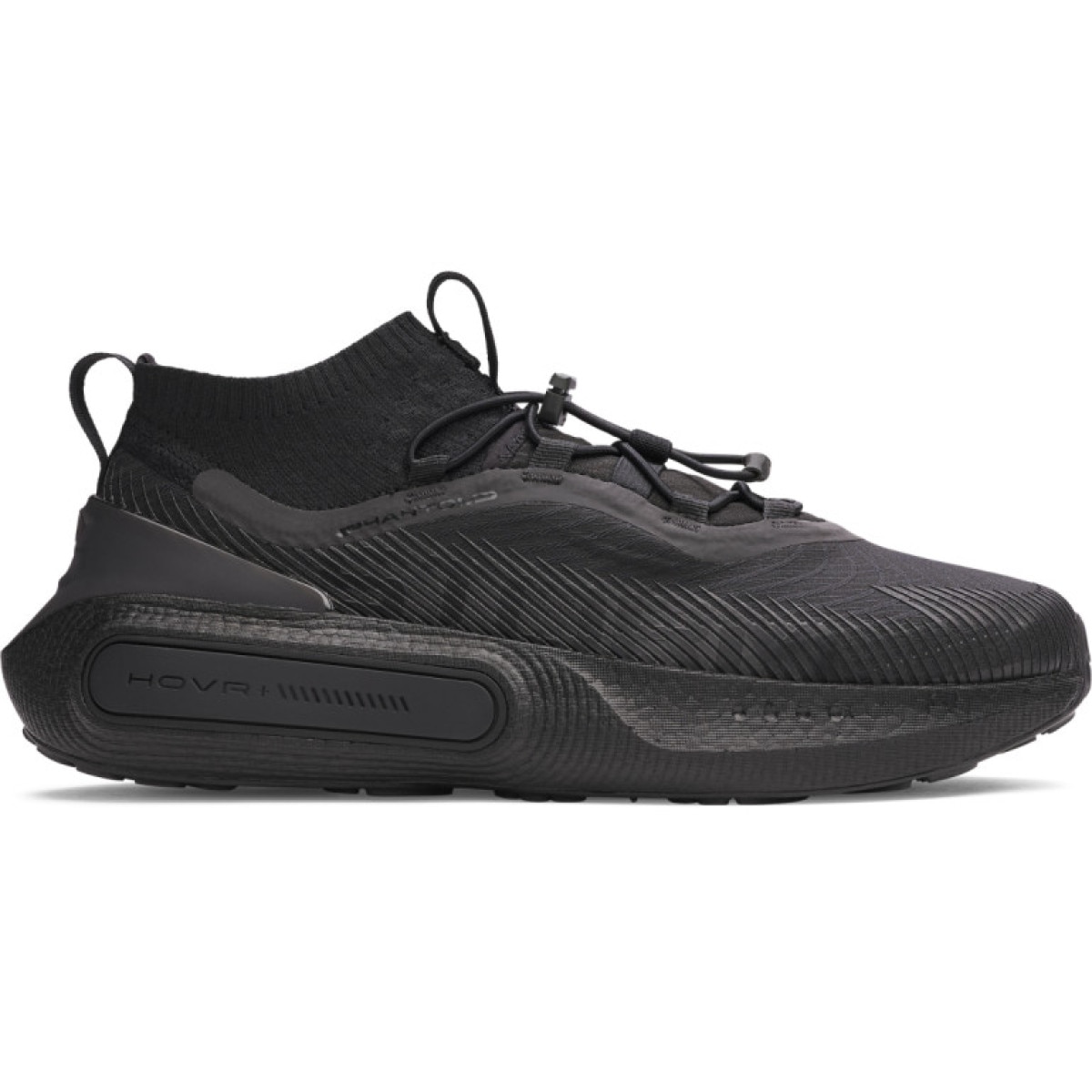 Sneakersy uniseks Under Armour UA U Phantom 4 Storm - czarne