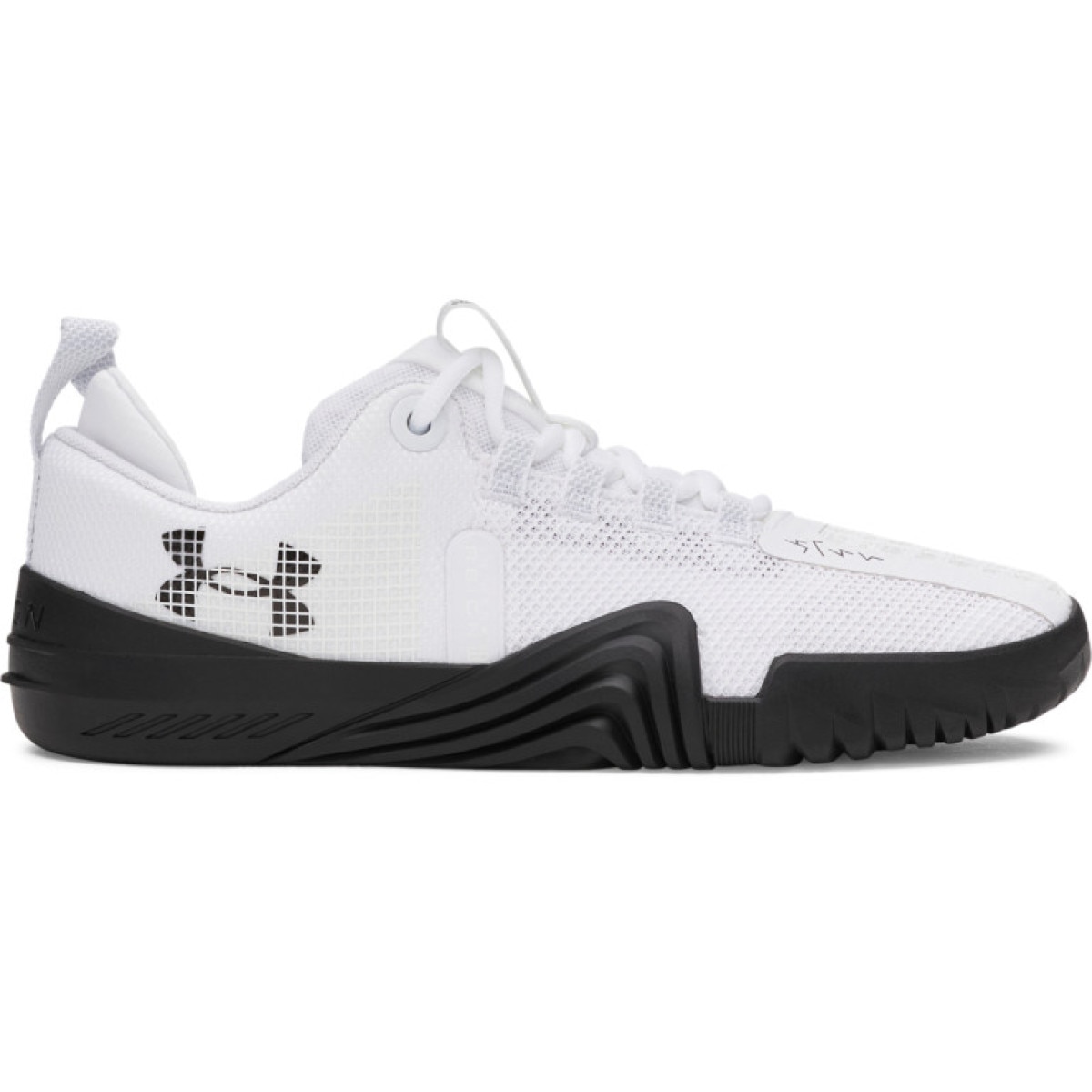 Męskie buty treningowe crossfit Under Armour UA TriBase Reign 6 - białe