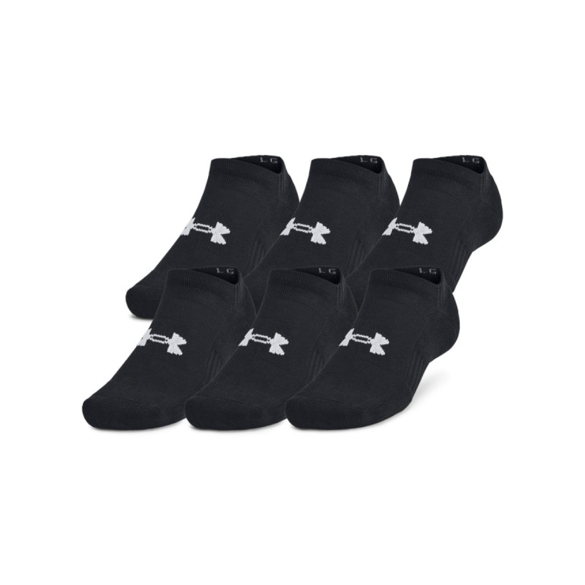 Skarpetki treningowe uniseks (3-pack) Under Armour UA Training Cotton - czarne