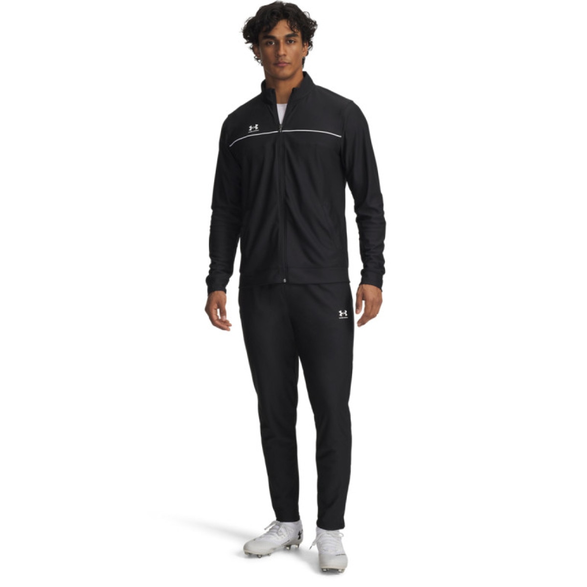 Męski dres komplet treningowy Under Armour UA M Challenger Tracksuit - czarny