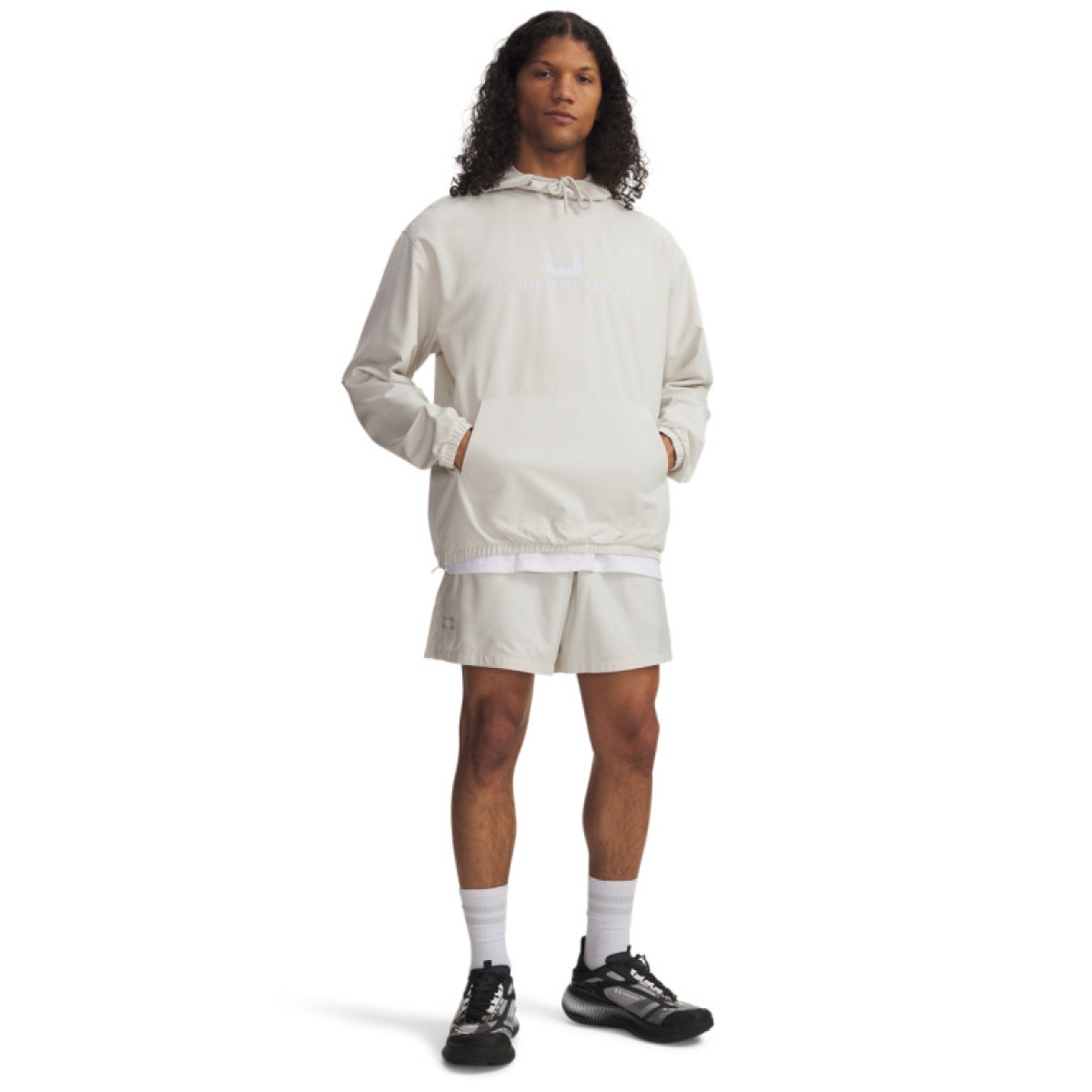 Męskie spodenki Under Armour UA Essential Volley Short - białe