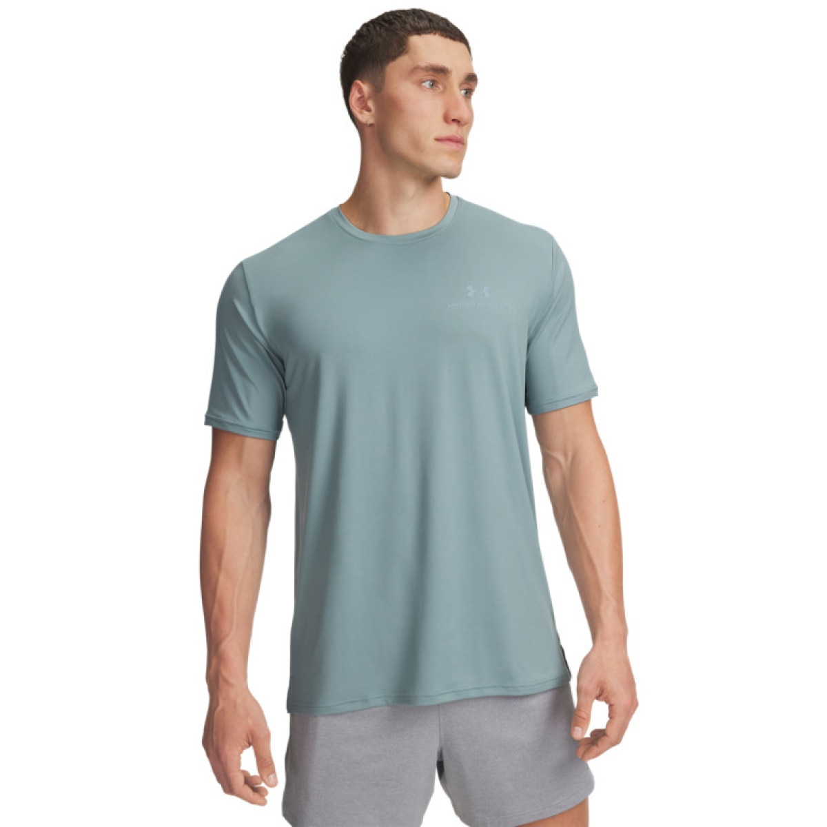 Męska koszulka treningowa Under Armour Vanish Energy SS - zielona